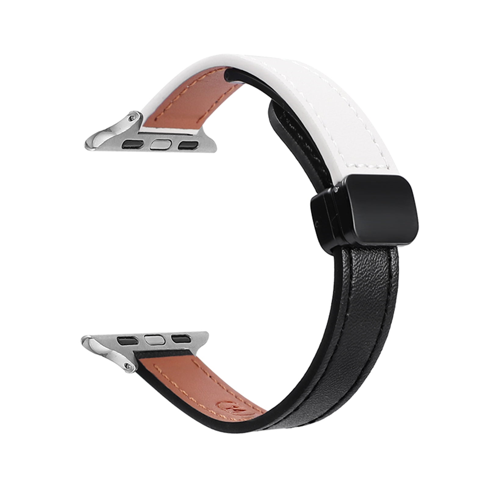 For Apple Watch Ultra 2 Ultra 49mm / 9 8 7 45mm / 6 5 4 SE (2023) SE (2022) SE 44mm / 3 2 1 42mm Microfiber Leather Band - Purple