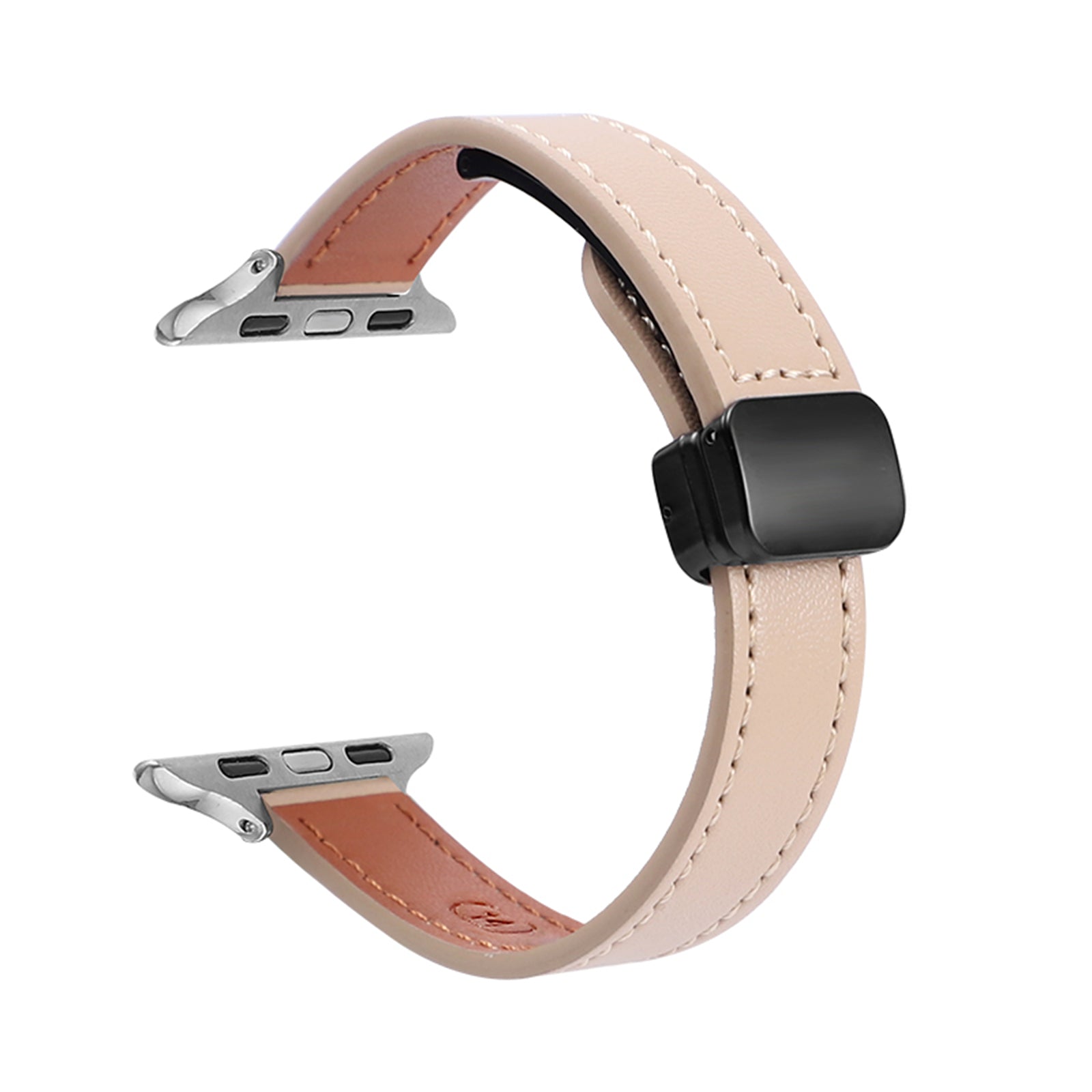 For Apple Watch Ultra 2 Ultra 49mm / 9 8 7 45mm / 6 5 4 SE (2023) SE (2022) SE 44mm / 3 2 1 42mm Microfiber Leather Band - Purple