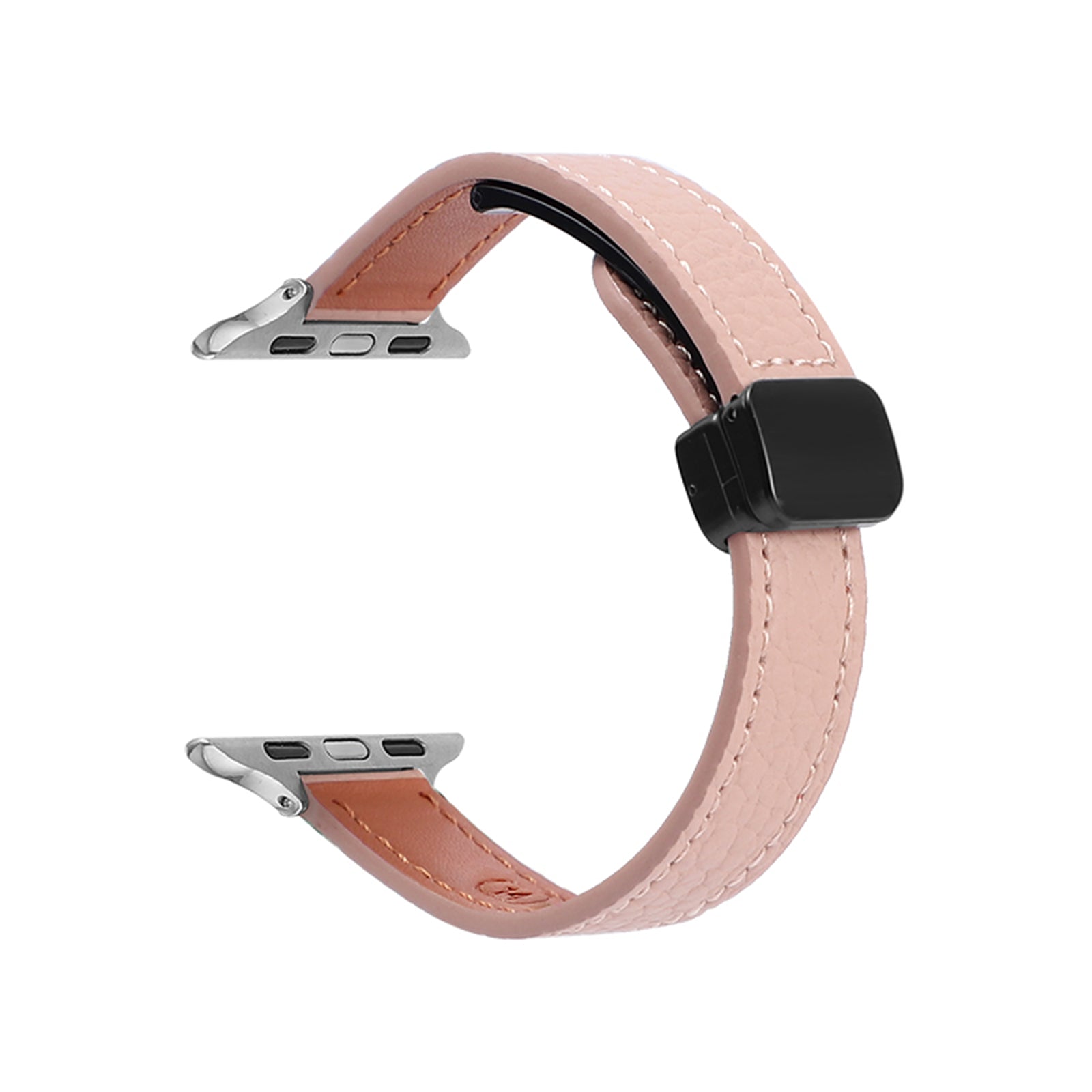 For Apple Watch Ultra 2 Ultra 49mm  /  9 8 7 45mm  /  6 5 4 SE (2023) SE (2022) SE 44mm  /  3 2 1 42mm Watchband - Orange+Apricot