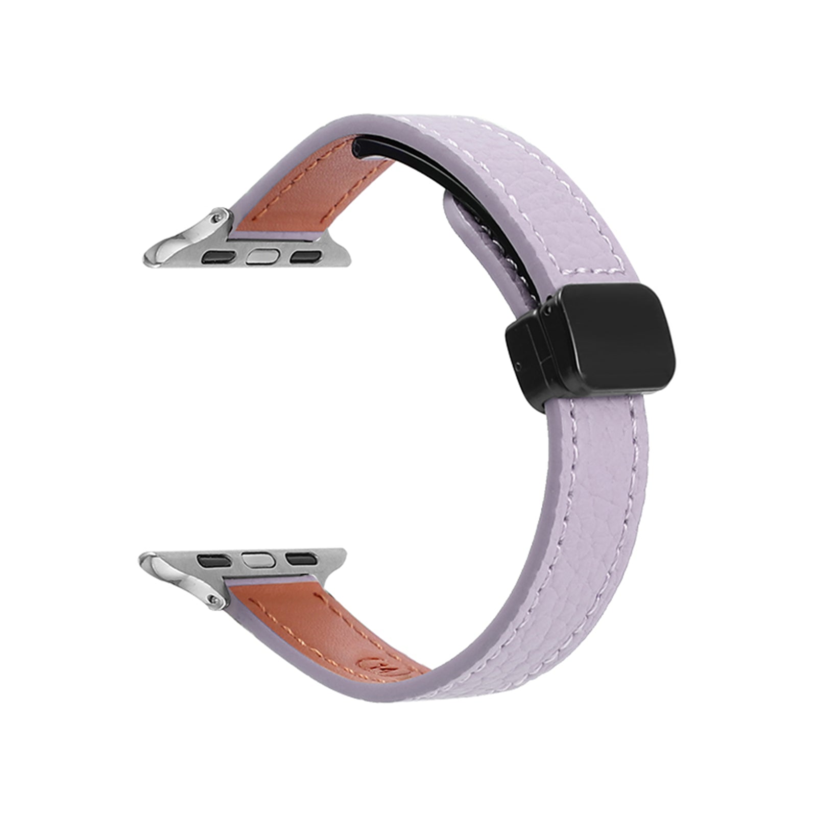 For Apple Watch Ultra 2 Ultra 49mm  /  9 8 7 45mm  /  6 5 4 SE (2023) SE (2022) SE 44mm  /  3 2 1 42mm Watchband - Orange+Apricot