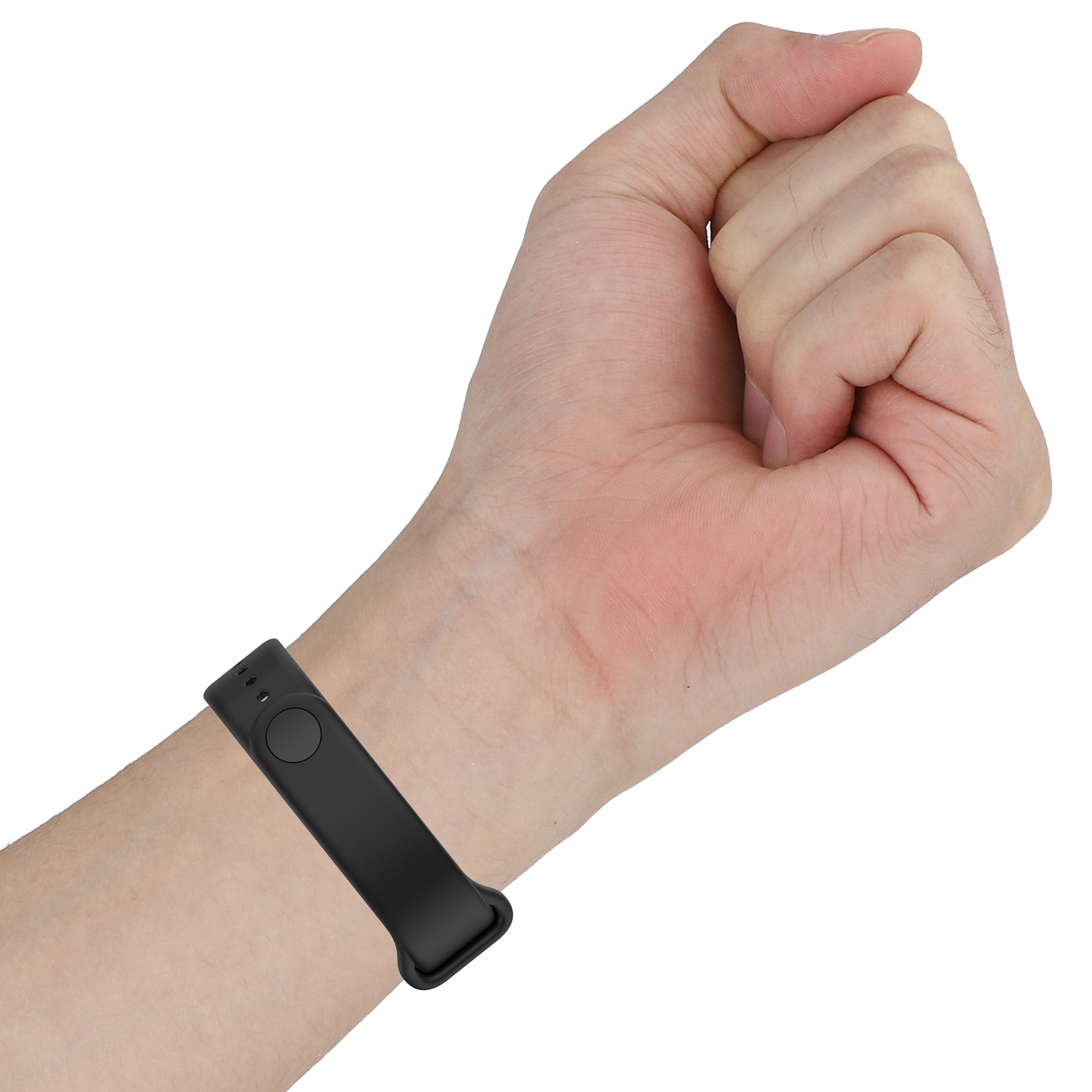For Honor Band 9 Watch Band Soft TPU Adjustable Wrist Strap - Black