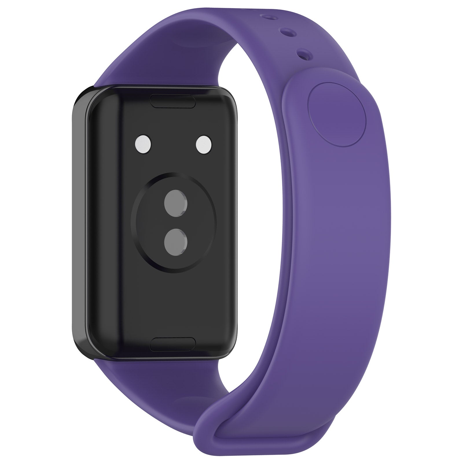 For Honor Band 9 Watch Band Soft TPU Adjustable Wrist Strap - Black
