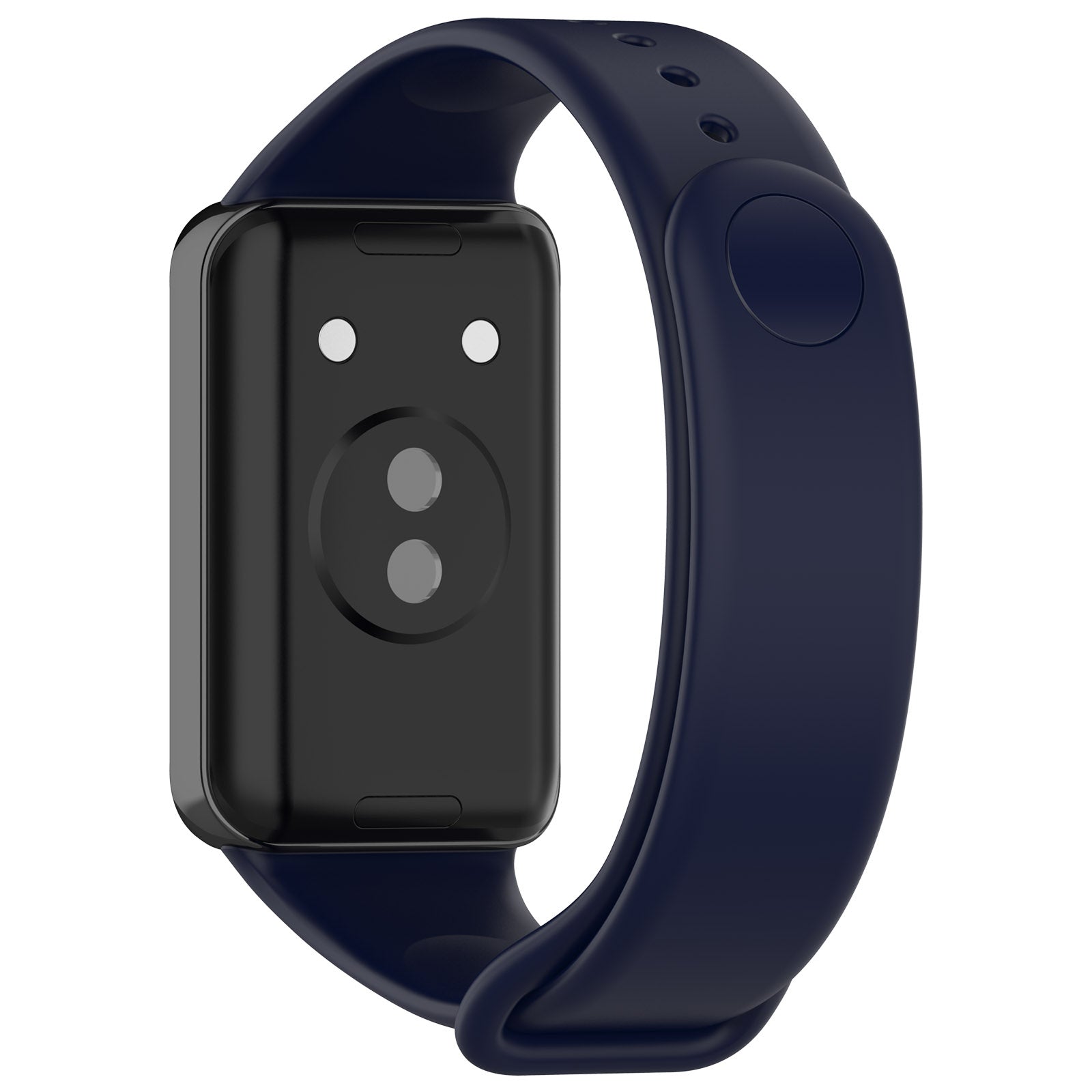 For Honor Band 9 Watch Band Soft TPU Adjustable Wrist Strap - Black