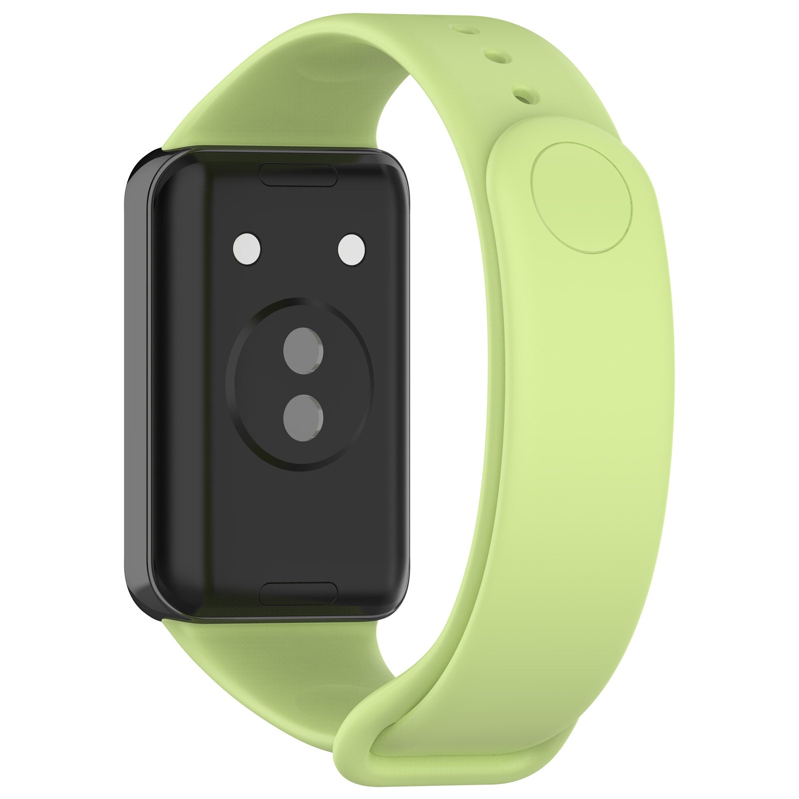 For Honor Band 9 Watch Band Soft TPU Adjustable Wrist Strap - Black