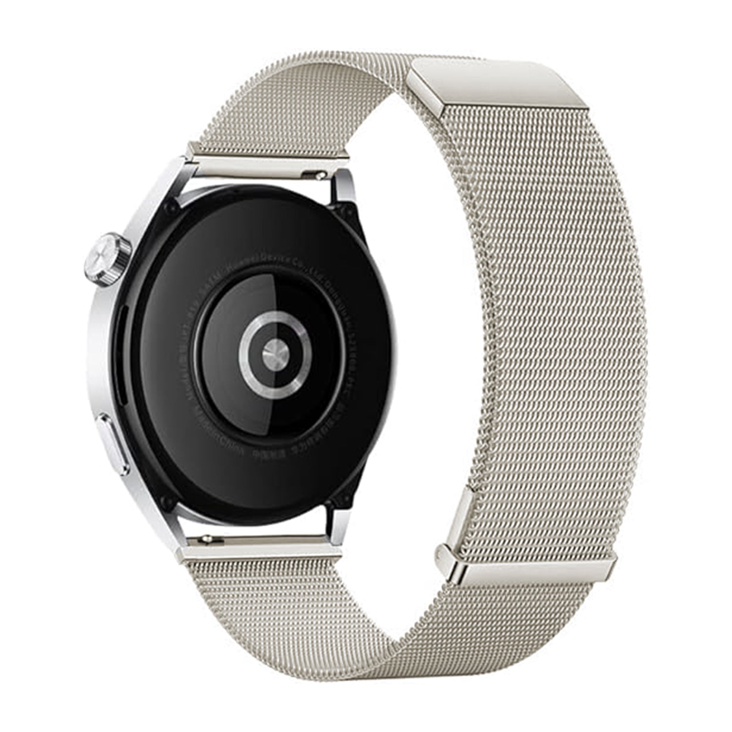 For Samsung Galaxy Watch6 Classic / Watch6 Watch Strap 20mm Milanese Mesh Magnetic Wrist Band - Graphite Grey