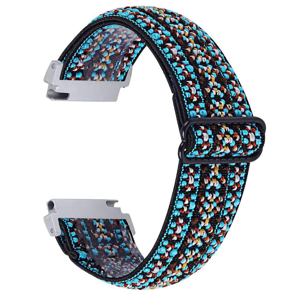 For Verizon Gizmo Watch 3 Elastic Jacquard Fabric Watch Strap Replacement - 3