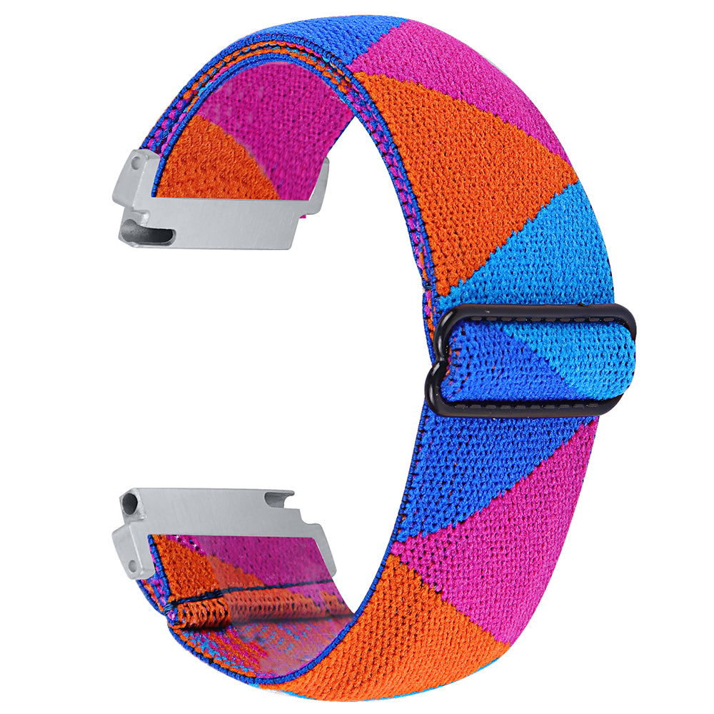 For Verizon Gizmo Watch 3 Elastic Jacquard Fabric Watch Strap Replacement - 3