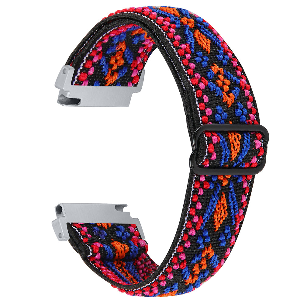 For Verizon Gizmo Watch 3 Elastic Jacquard Fabric Watch Strap Replacement - 3