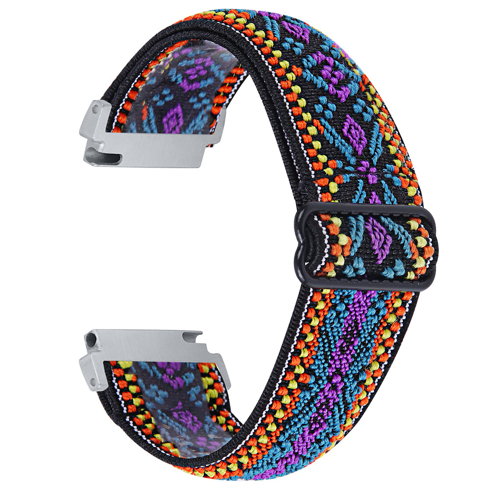 For Verizon Gizmo Watch 1 Elastic Jacquard Fabric Watch Strap Replacement - 3