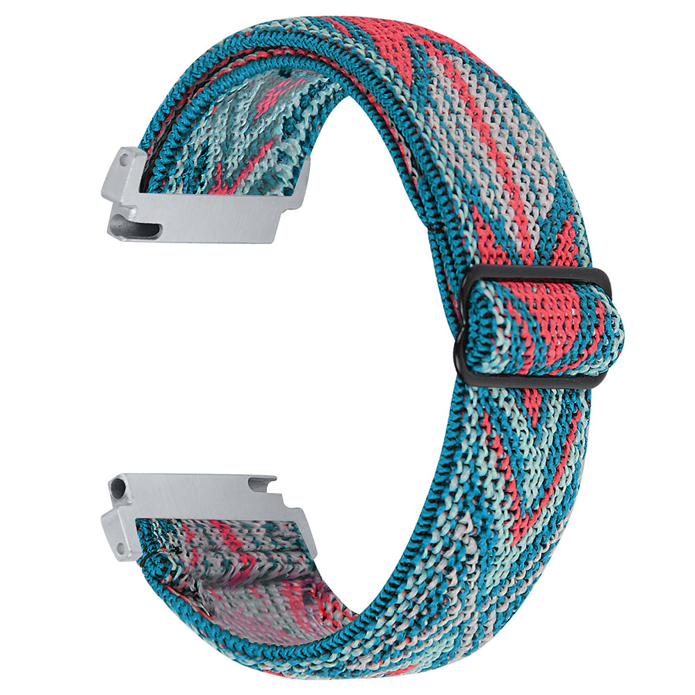 For Verizon GizmoWatch 2 Replacement Nylon Watch Strap Jacquard Elastic Wrist Band - Style A