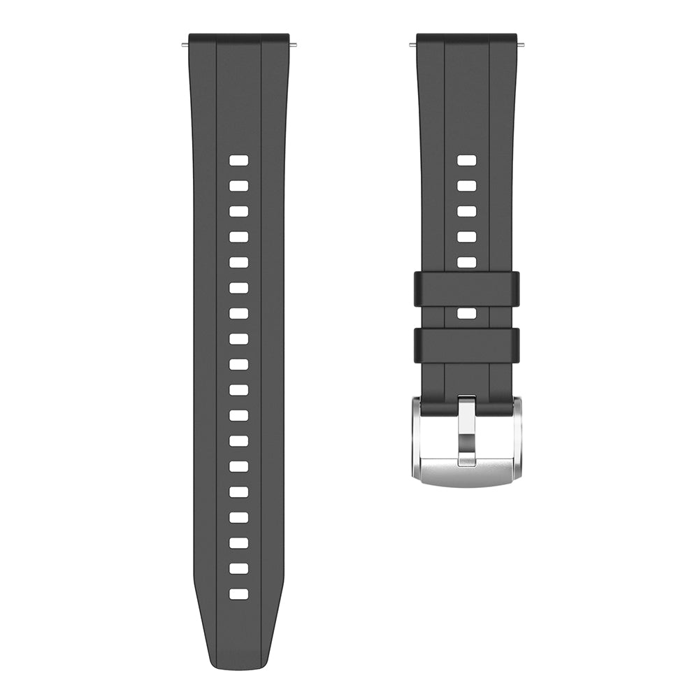For Huawei Watch GT 4 41mm Soft Silicone Watch Band Strap Replacement Accessory - Black