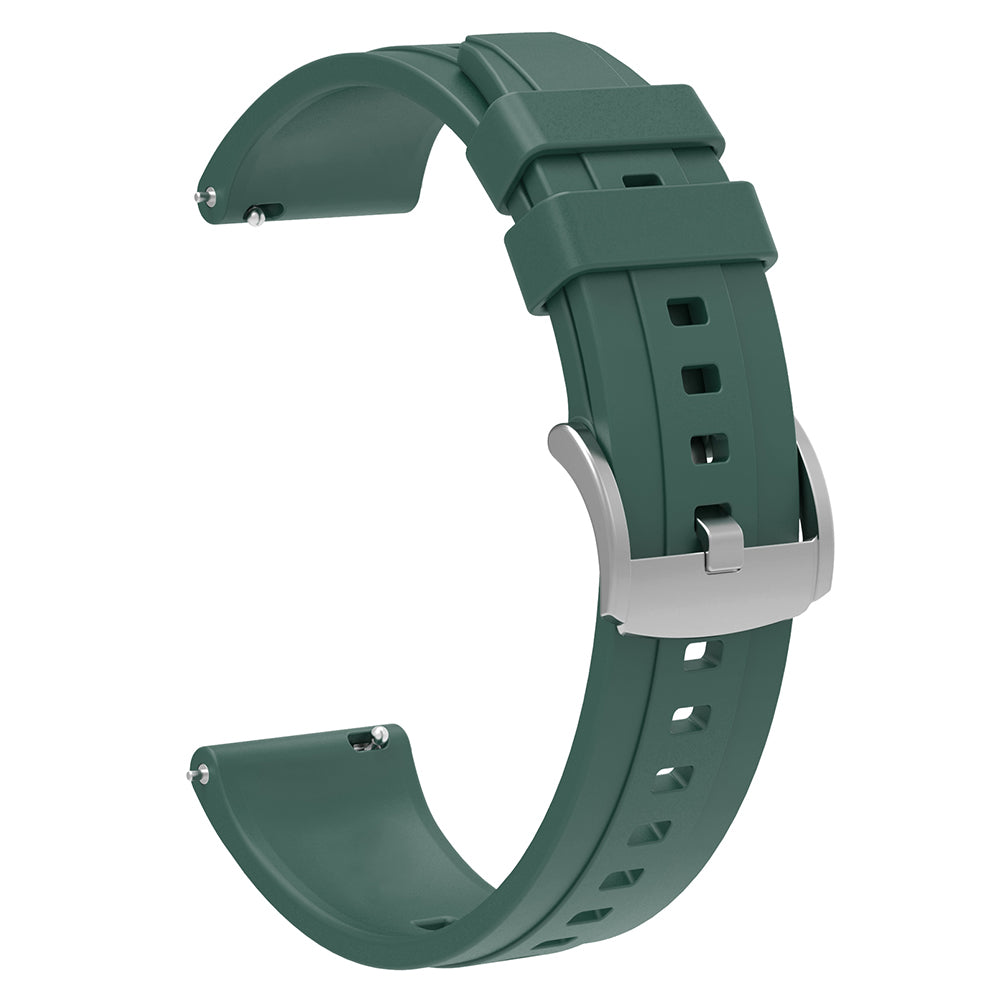 For Huawei Watch GT 4 41mm Soft Silicone Watch Band Strap Replacement Accessory - Black