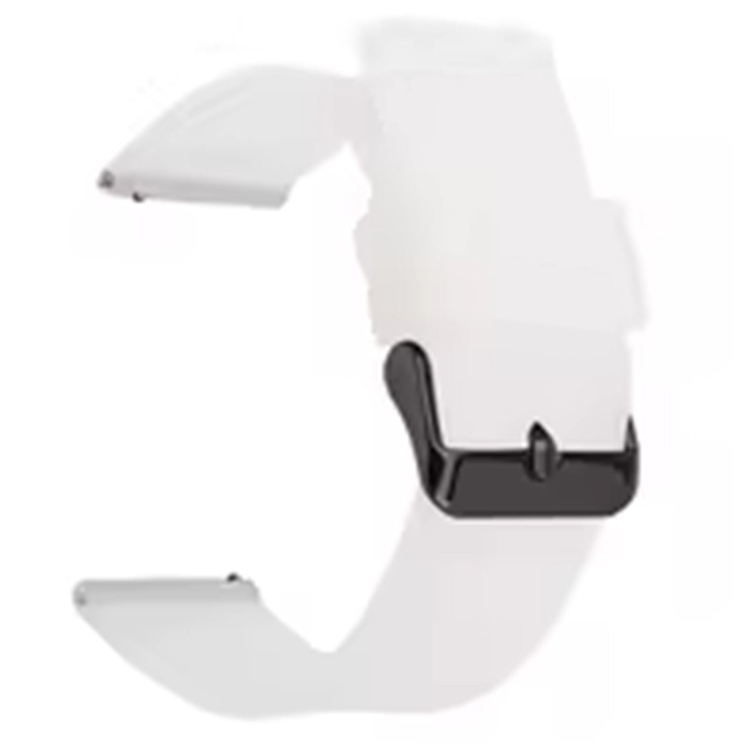 For Garmin Venu 3S / Venu 2S / Mi Watch Strap Replacement 18mm Sports Style Silicone Watchband with Black Buck - Dark Blue
