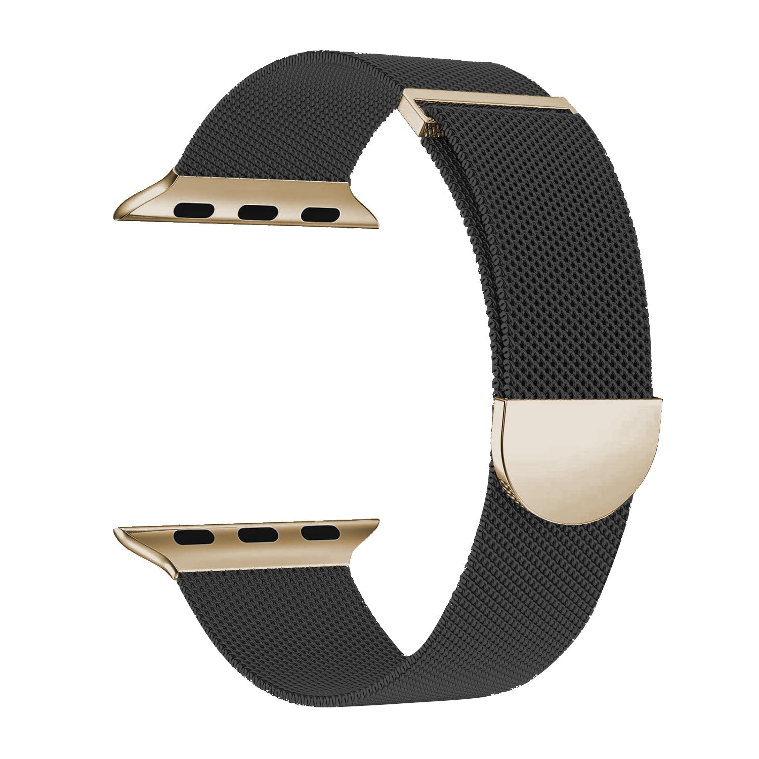 For Apple Watch Ultra 2 Ultra 49mm / 9 8 7 45mm / 6 5 4 SE (2023) SE (2022) SE 44mm / 3 2 1 42mm Magnetic Strap Milanese Mesh Watch Bands - Pink+Orange