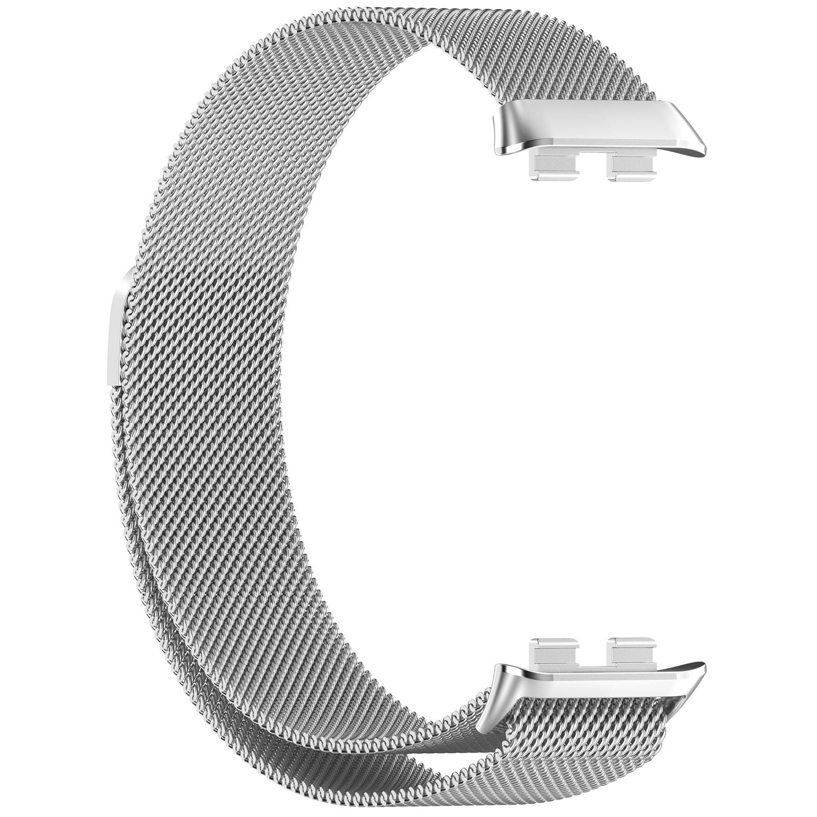 For Honor Band 9 Metal Watch Band Milanese Magnetic Wrist Strap - Silver
