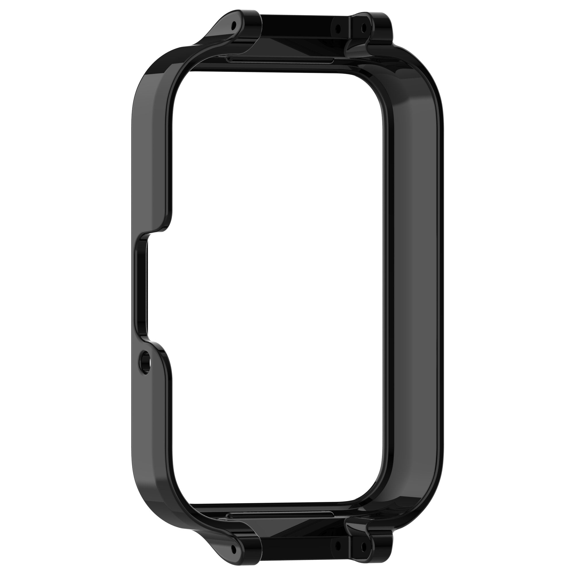 For Samsung Galaxy Fit3 SM-R390 Anti-collision PC Watch Case Protective Frame - Black