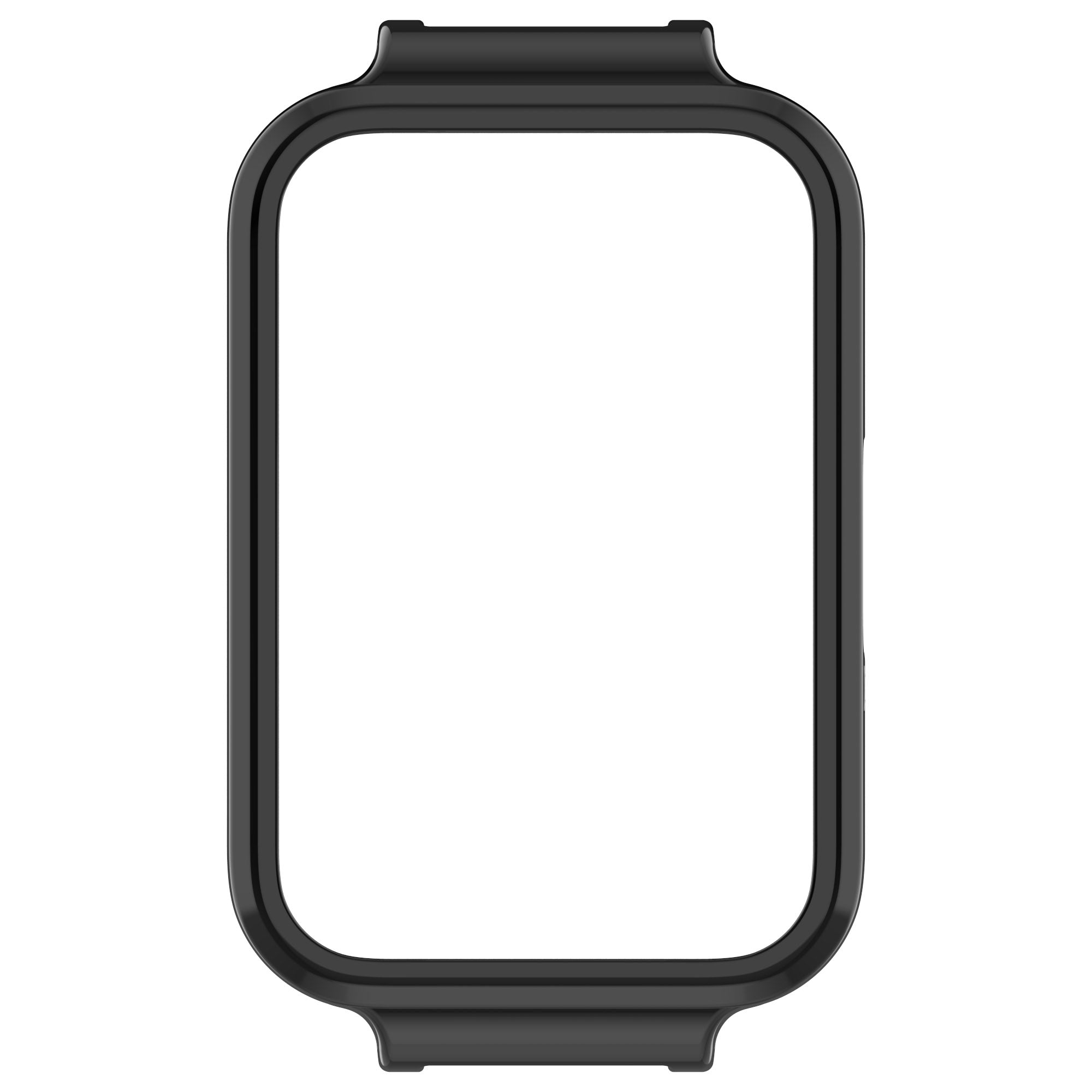 For Samsung Galaxy Fit3 SM-R390 Anti-collision PC Watch Case Protective Frame - Black