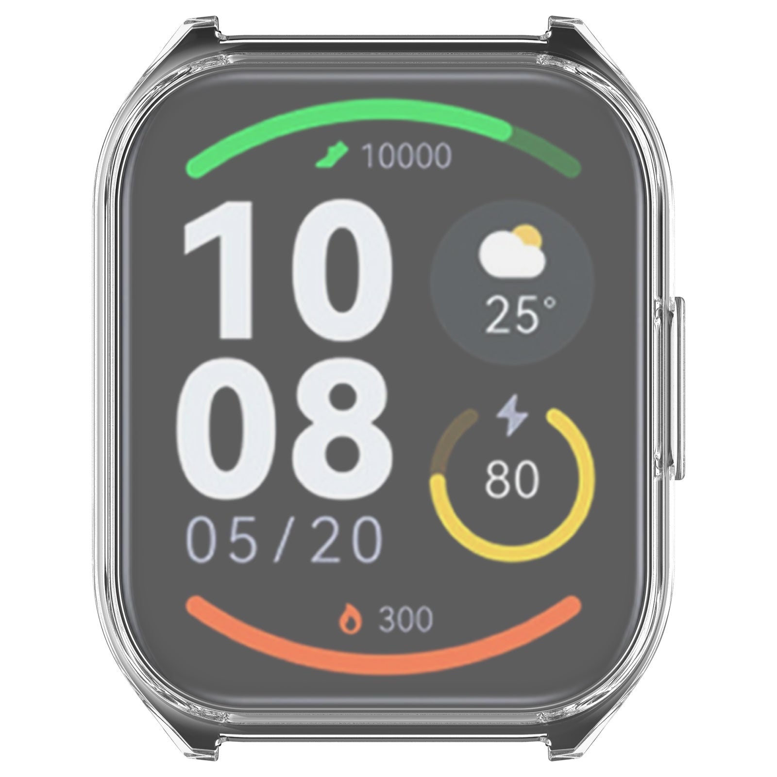 For Haylou Smart Watch 2 Pro  /  LS02 Pro Soft Protective Case TPU Watch Case All-inclusive Protective Cover