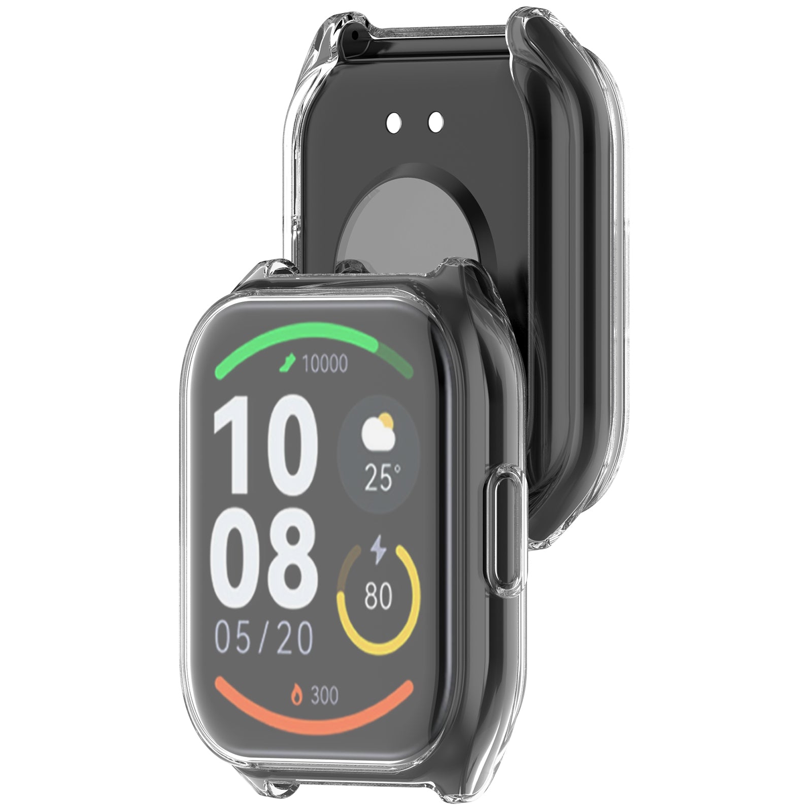 For Haylou Smart Watch 2 Pro  /  LS02 Pro Soft Protective Case TPU Watch Case All-inclusive Protective Cover