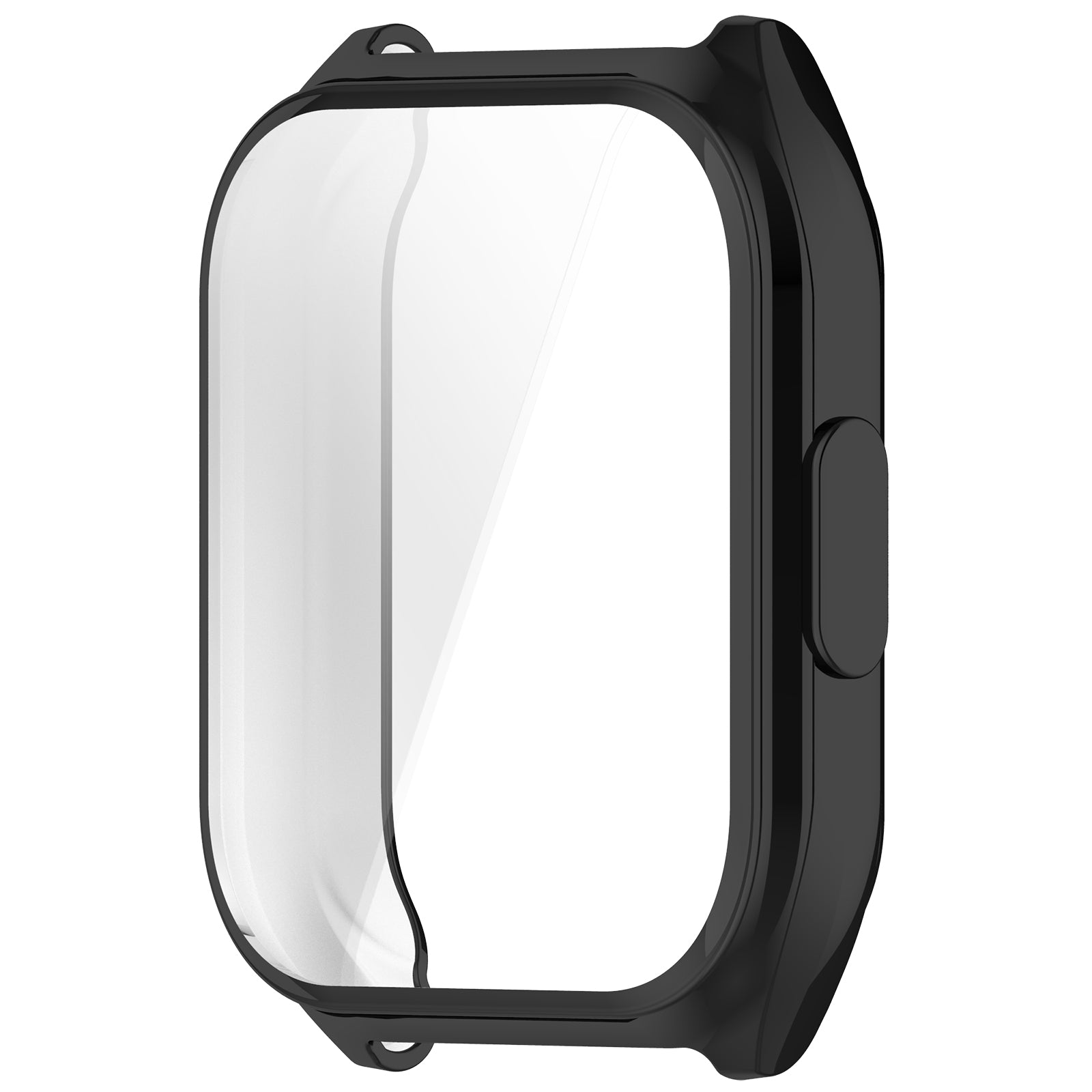 For Haylou Watch 2 Pro / LS02 Pro Watch Case All-inclusive Soft TPU Protective Cover - Electroplating Black