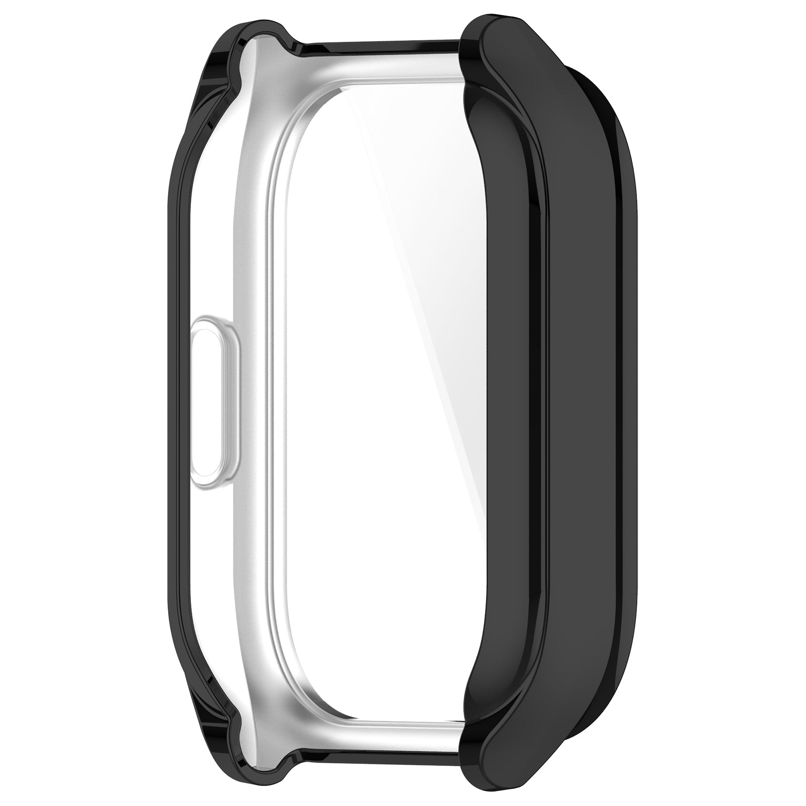 For Haylou Watch 2 Pro / LS02 Pro Watch Case All-inclusive Soft TPU Protective Cover - Electroplating Black