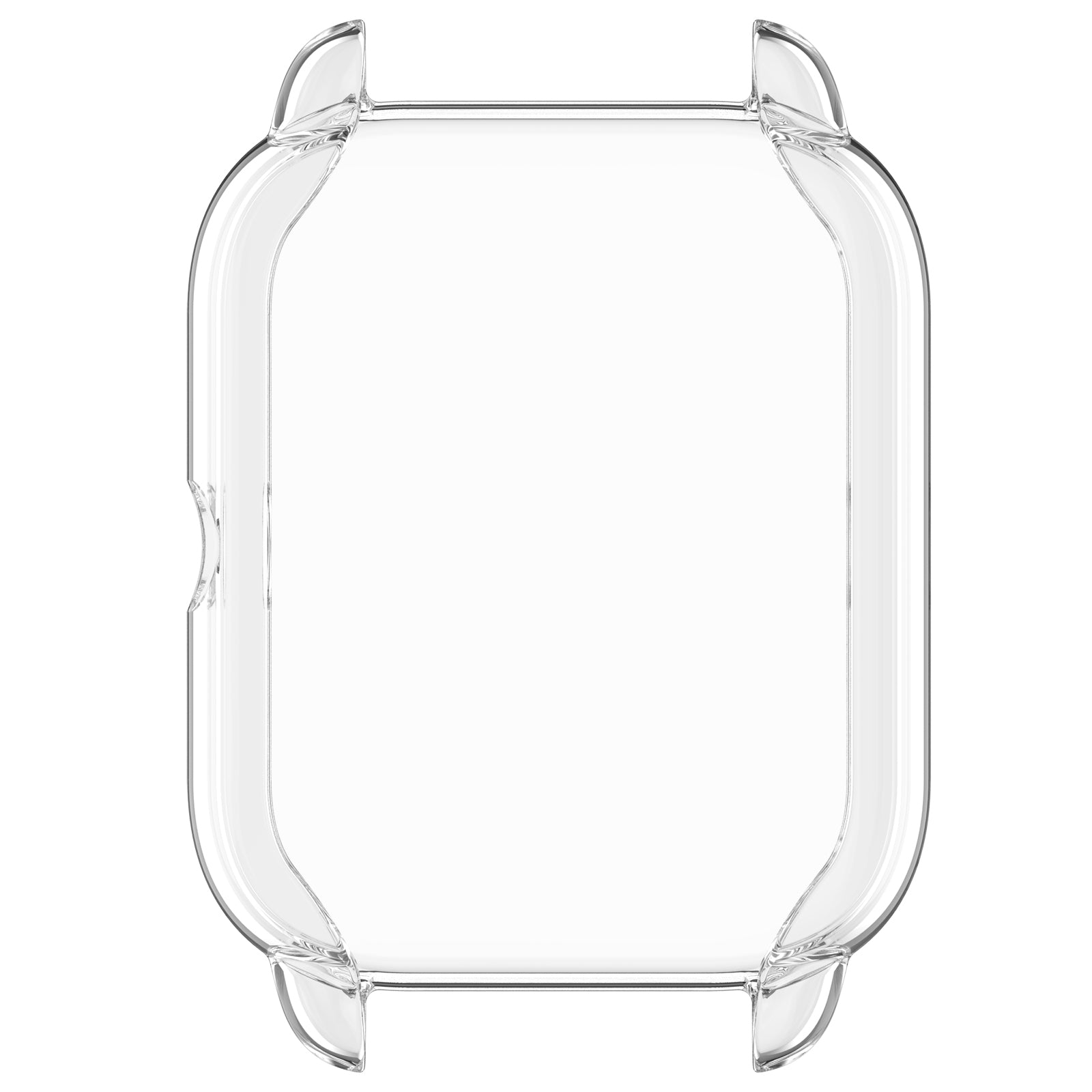 For Haylou RS4 Plus LS11  /  LS12 TPU Watch Case Bump Proof Protective Cover - Transparent