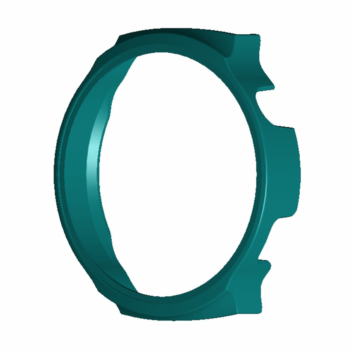For Aigo V8 Case Hard PC Half Wrapped Watch Cover - Midnight Green