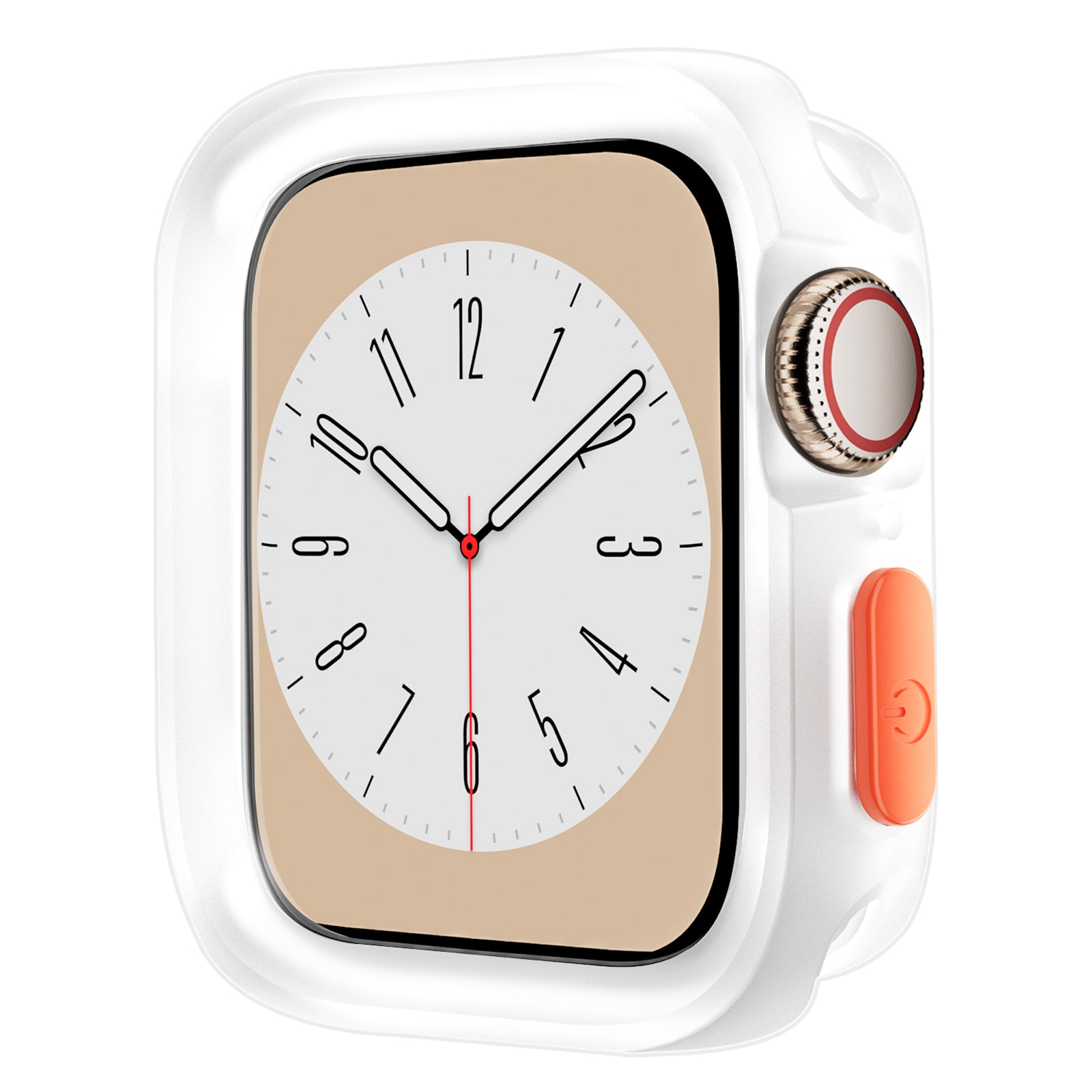 For Apple Watch Ultra 2 / Ultra 49mm Watch Case Drop-proof Hollow TPU Watch Cover - Matte Black
