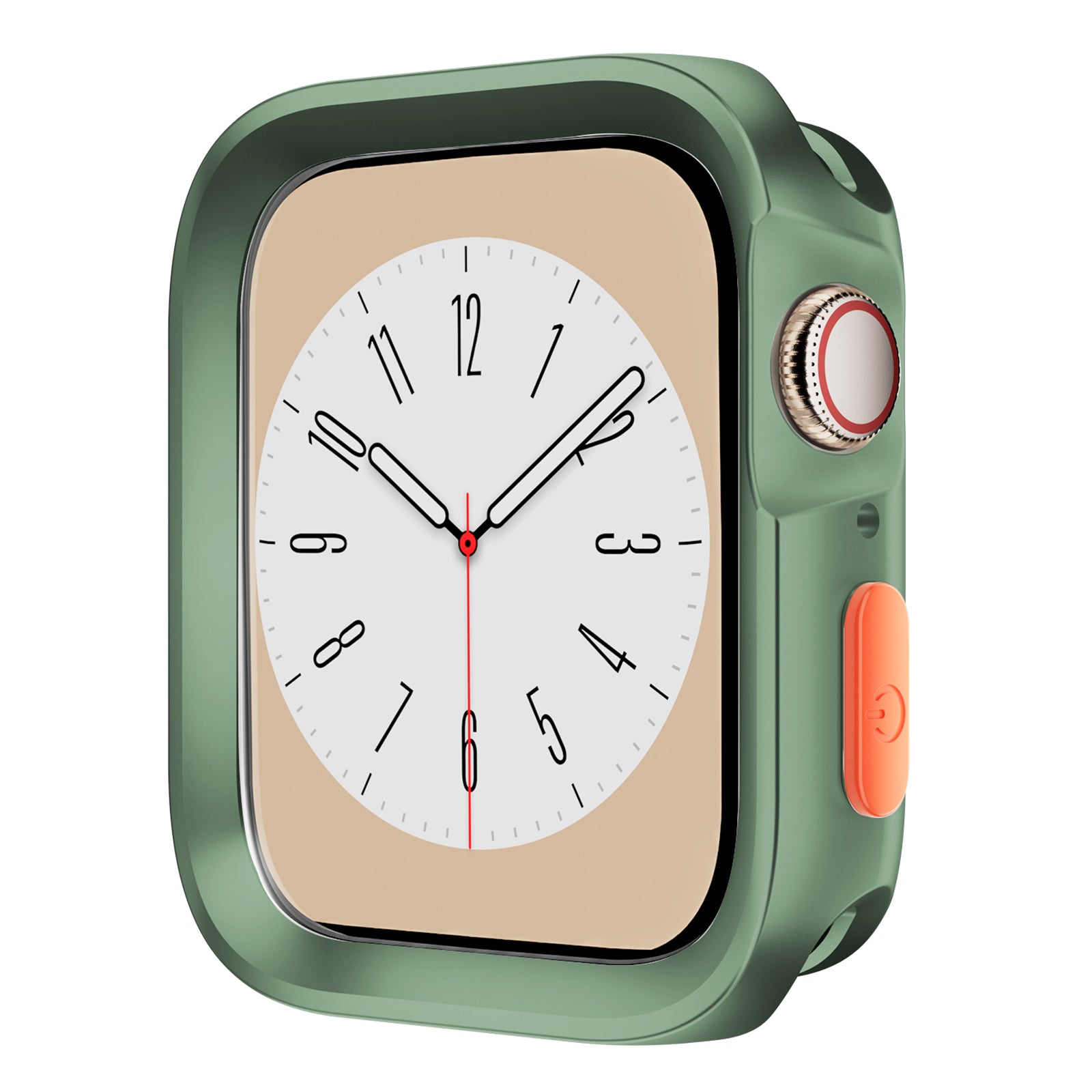 For Apple Watch Ultra 2 / Ultra 49mm Watch Case Drop-proof Hollow TPU Watch Cover - Matte Black