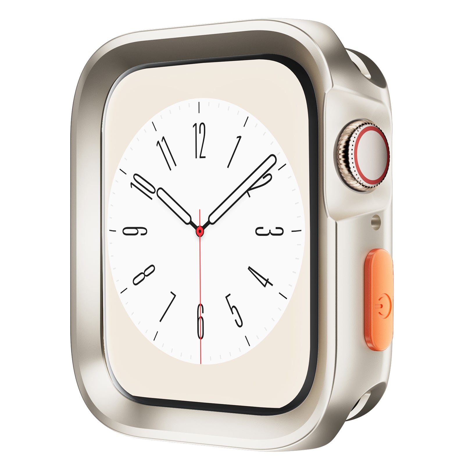 For Apple Watch Ultra 2 / Ultra 49mm Watch Case Drop-proof Hollow TPU Watch Cover - Matte Black
