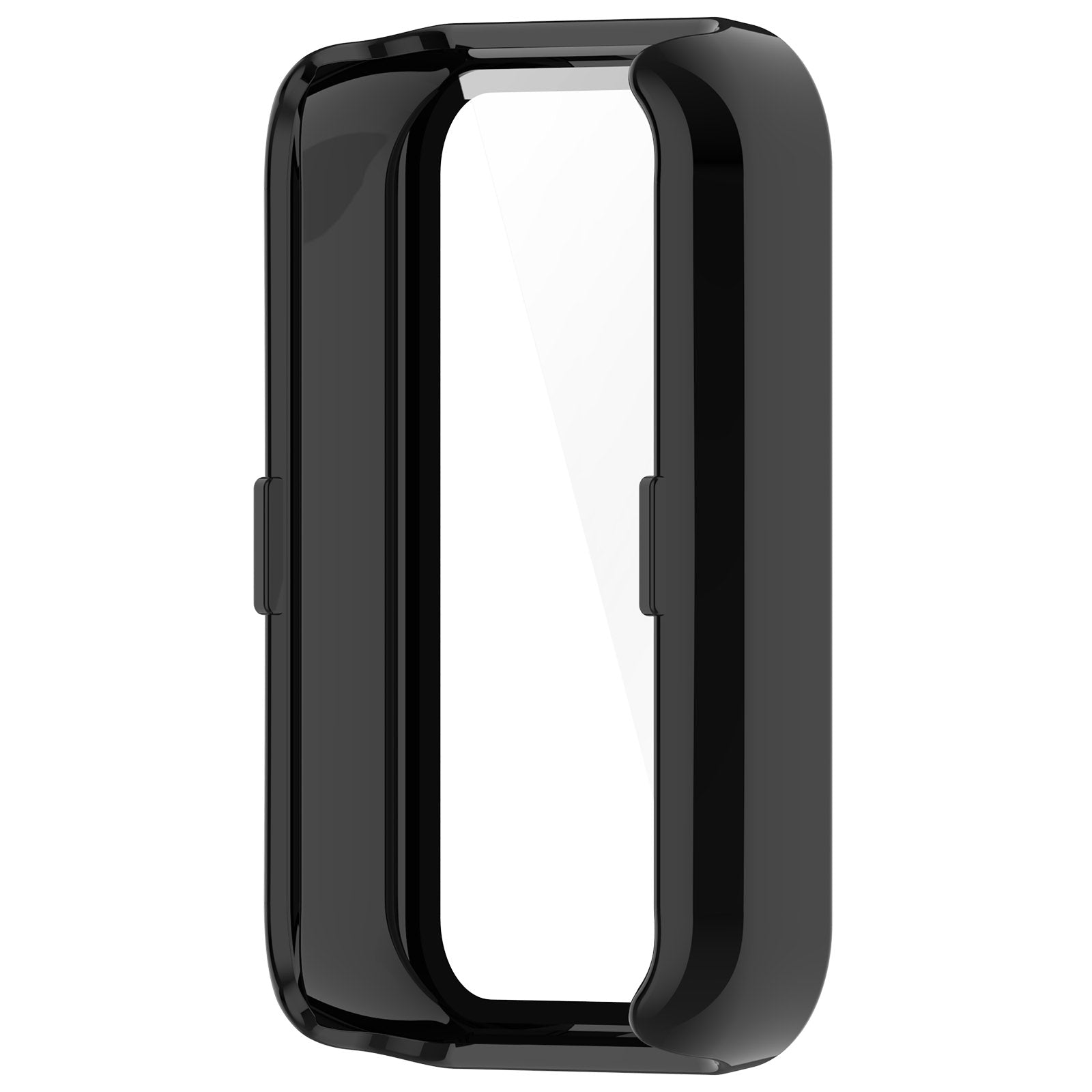 For Honor Band 9 Hard PC Watch Case Scratch Proof Cover with Tempered Glass Screen Film - Black