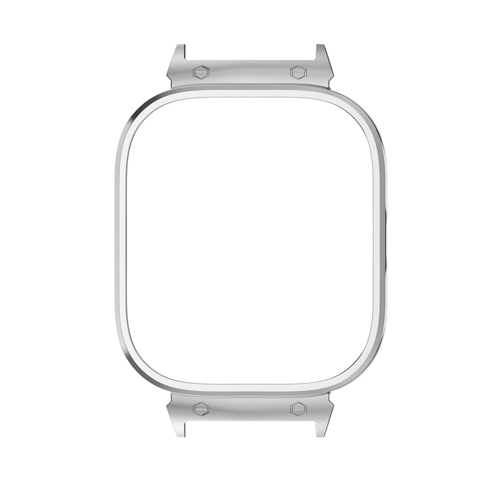 For CMF Watch Pro D395 Smart Watch Case Metal Watch Protective Cover 20mm Watch Protector - Black