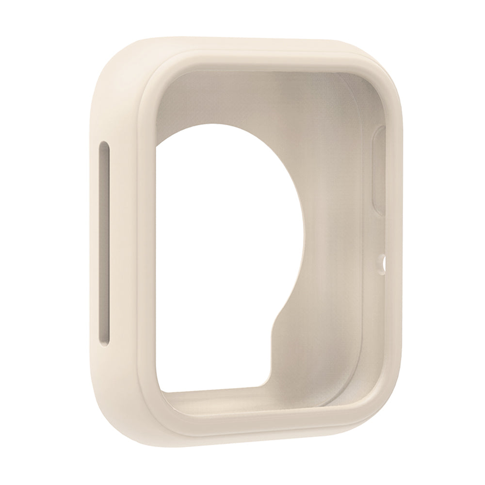 For Oppo Watch SE / Watch 3 Soft Silicone Protective Frame Protector Watch Case - Black