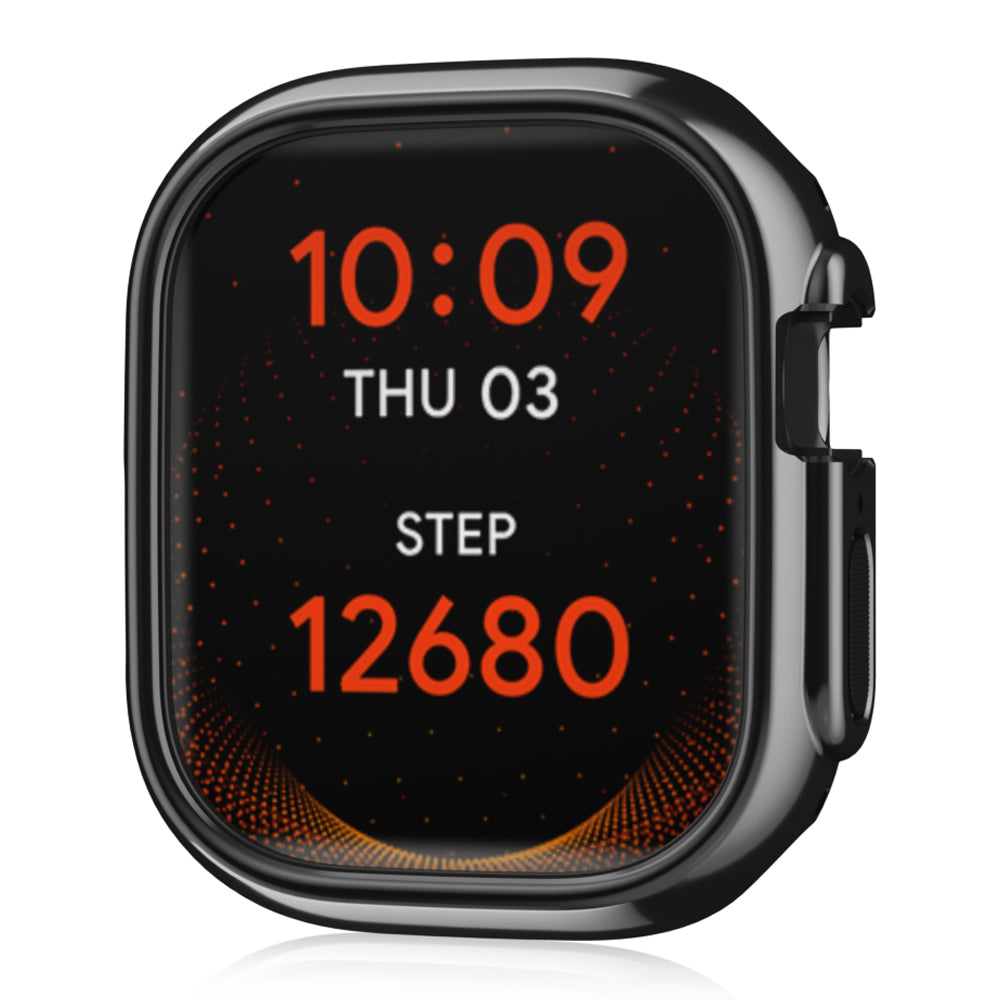 For Apple Watch Series 6  /  5  /  4  /  SE (2022)  /  SE 40mm PC Case Bump Proof Watch Cover - Black