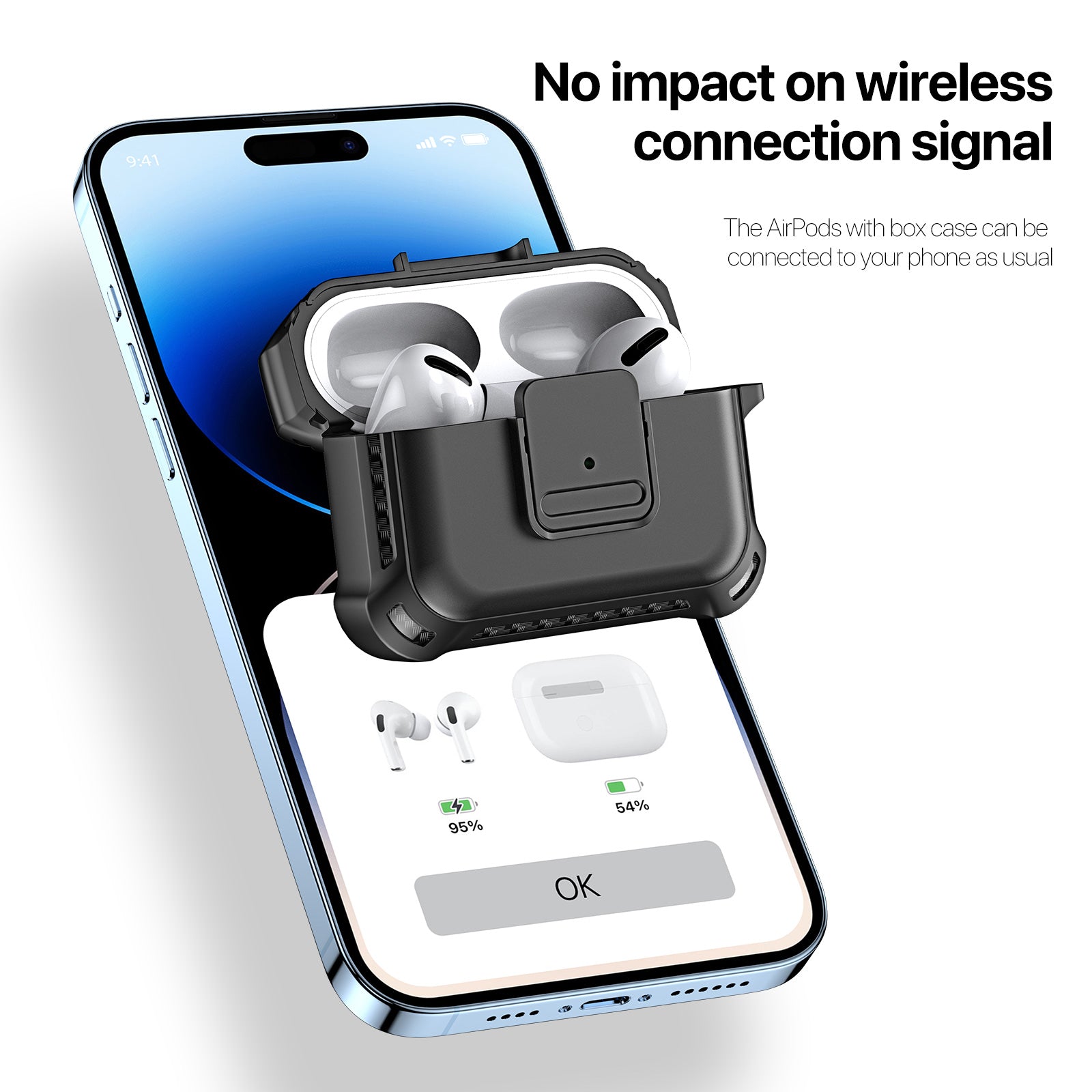DUX DUCIS PECG Series for Apple AirPods Pro 2 Case TPU + PC Armor Earphone Cover Complete Protection