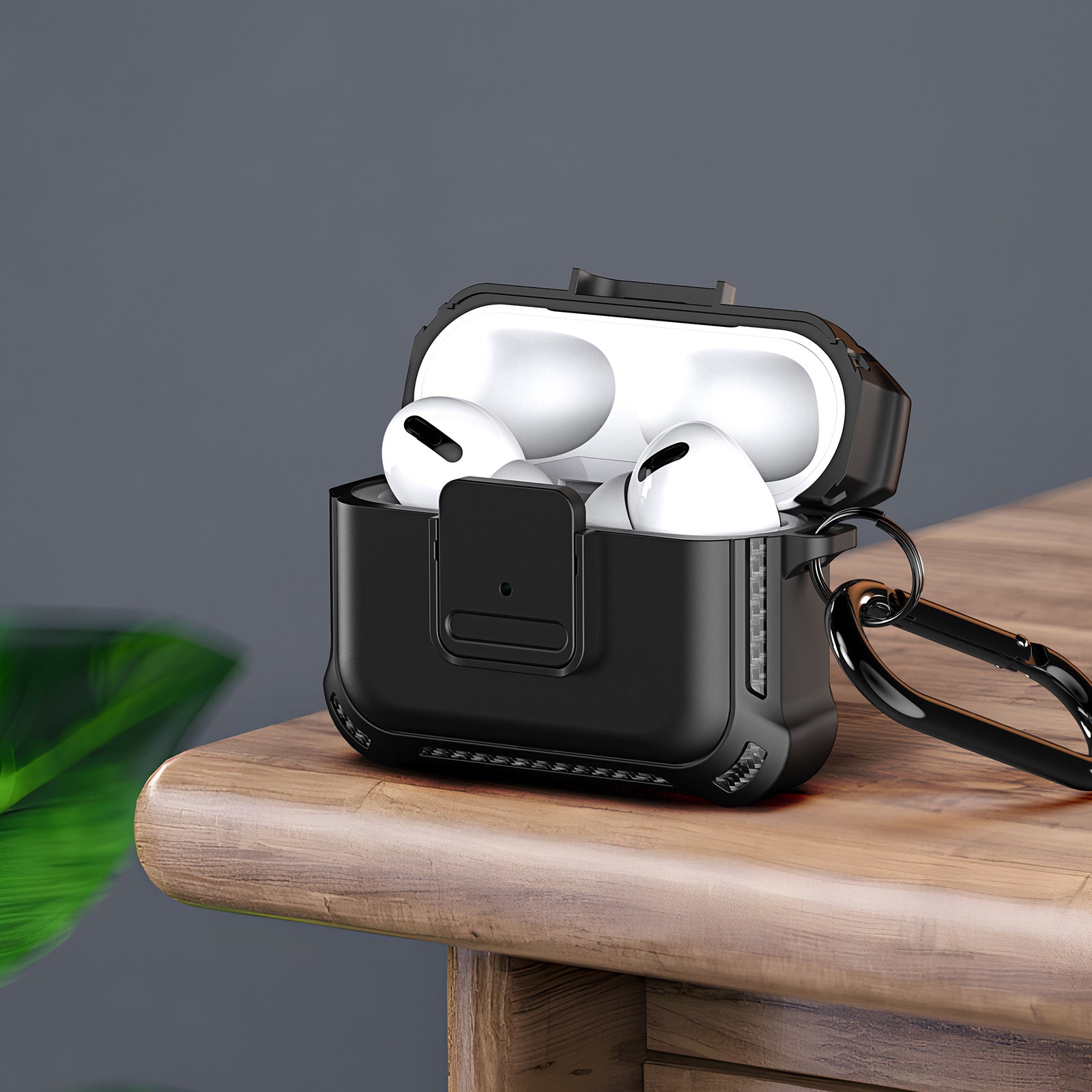 DUX DUCIS PECG Series for Apple AirPods Pro 2 Case TPU + PC Armor Earphone Cover Complete Protection