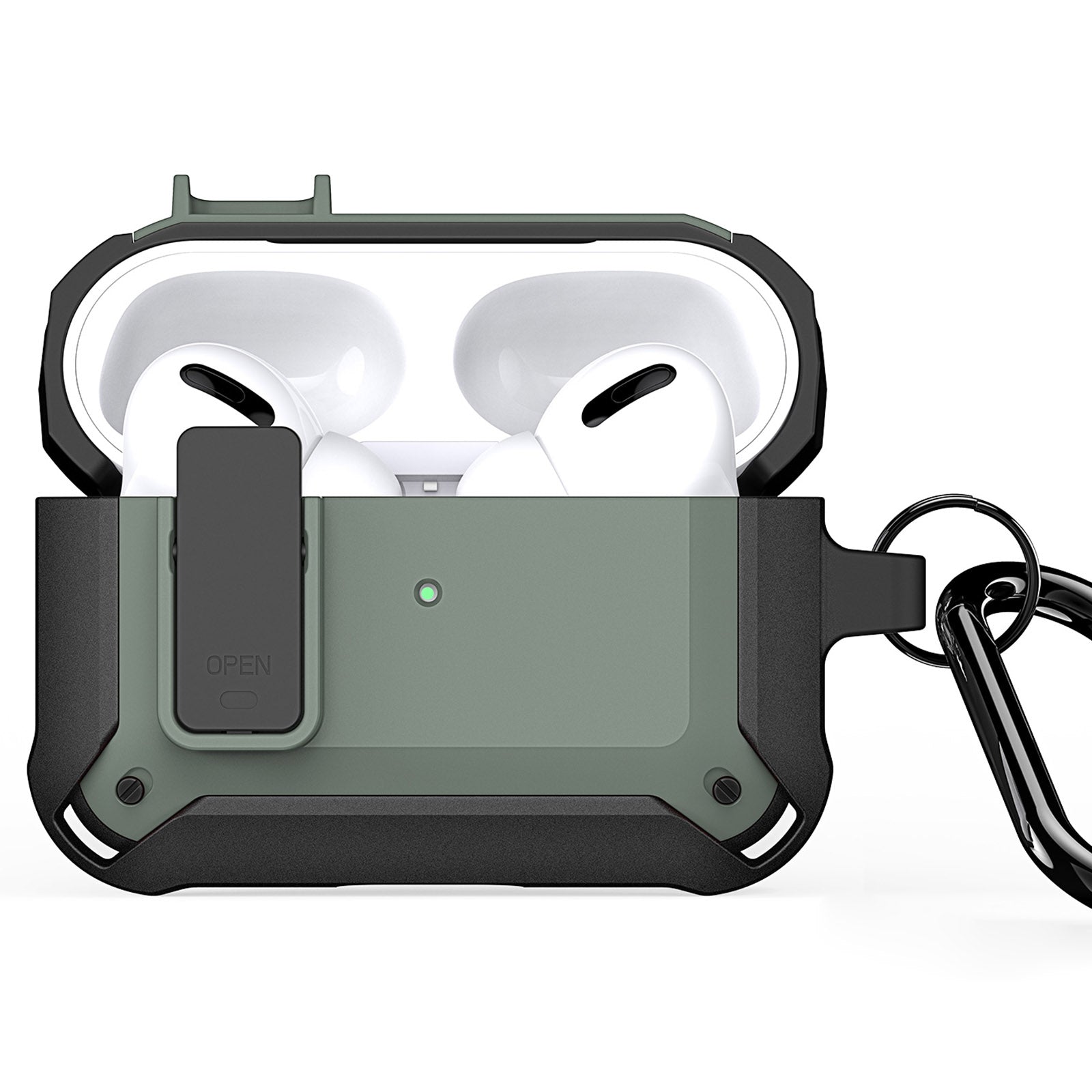 DUX DUCIS PECO Series for Apple AirPods Pro Earbuds Cover Secure Lock Design Shockproof Shell