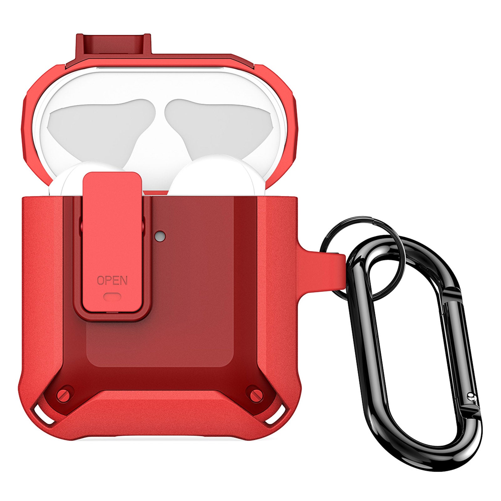 DUX DUCIS PECO Series for Apple AirPods with Charging Case (2016) / (2019) / AirPods with Wireless Charging Case (2019) Secure Lock Cover