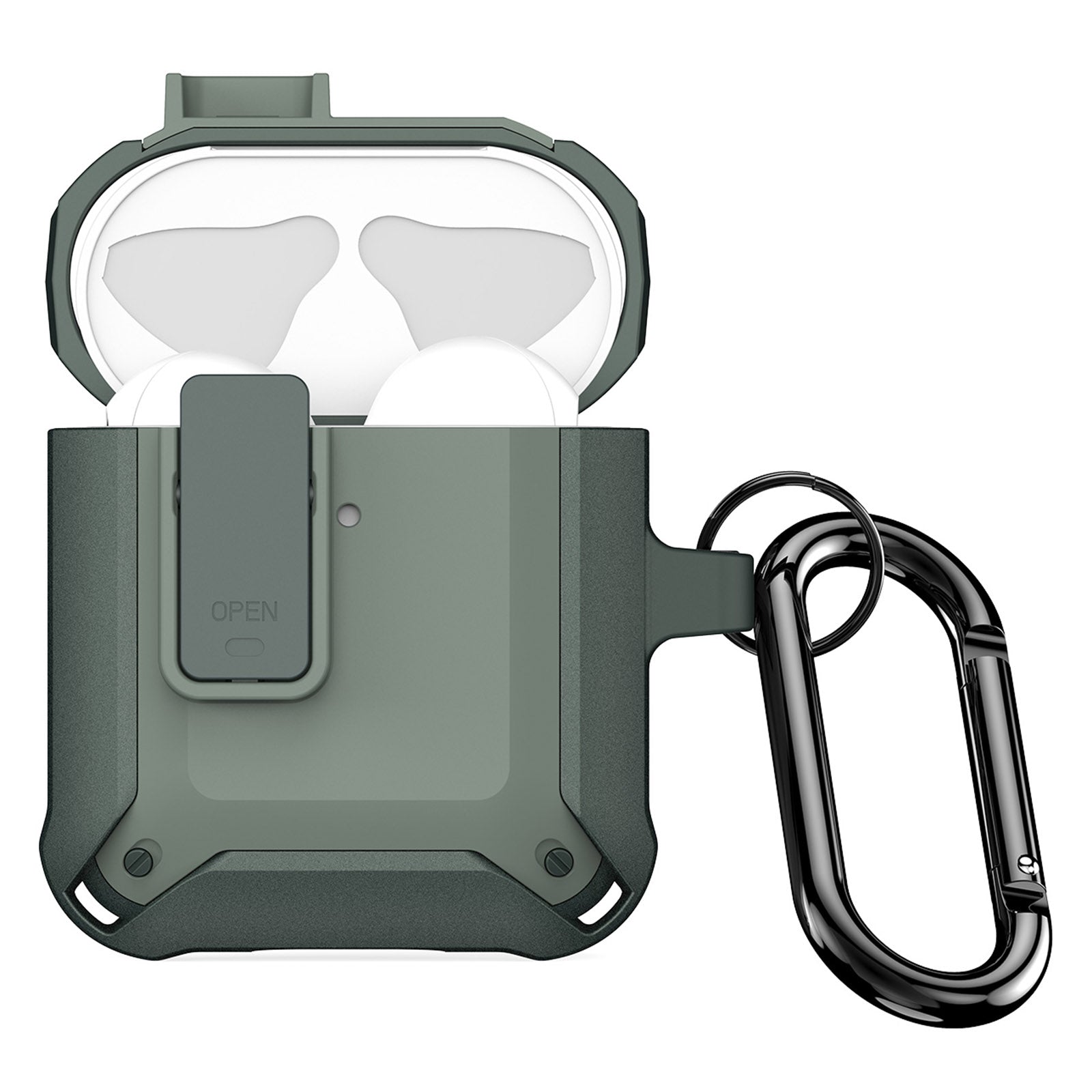 DUX DUCIS PECO Series for Apple AirPods with Charging Case (2016) / (2019) / AirPods with Wireless Charging Case (2019) Secure Lock Cover