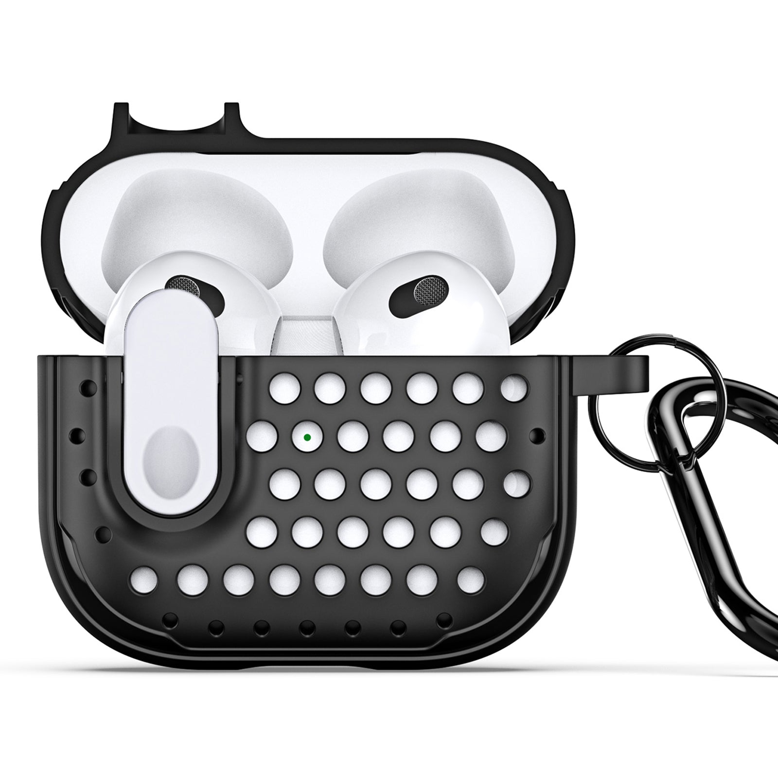 DUX DUCIS PECM Series for Apple AirPods 3 Case TPU+PC Protective Cover with Keychain