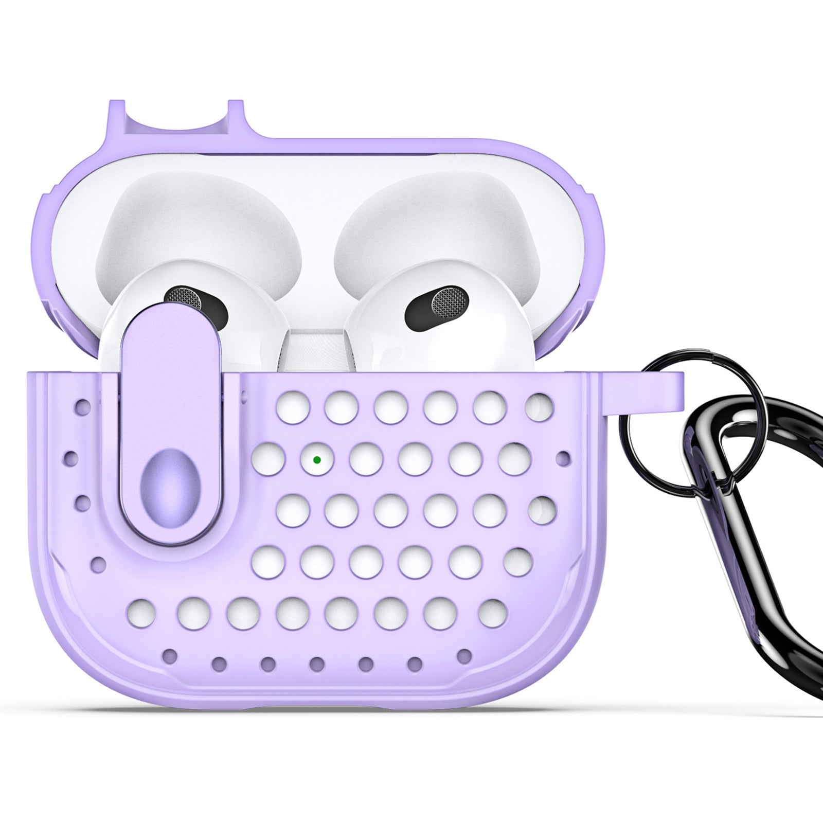 DUX DUCIS PECM Series for Apple AirPods Pro Earbuds Case with Lock Full Protective Shell