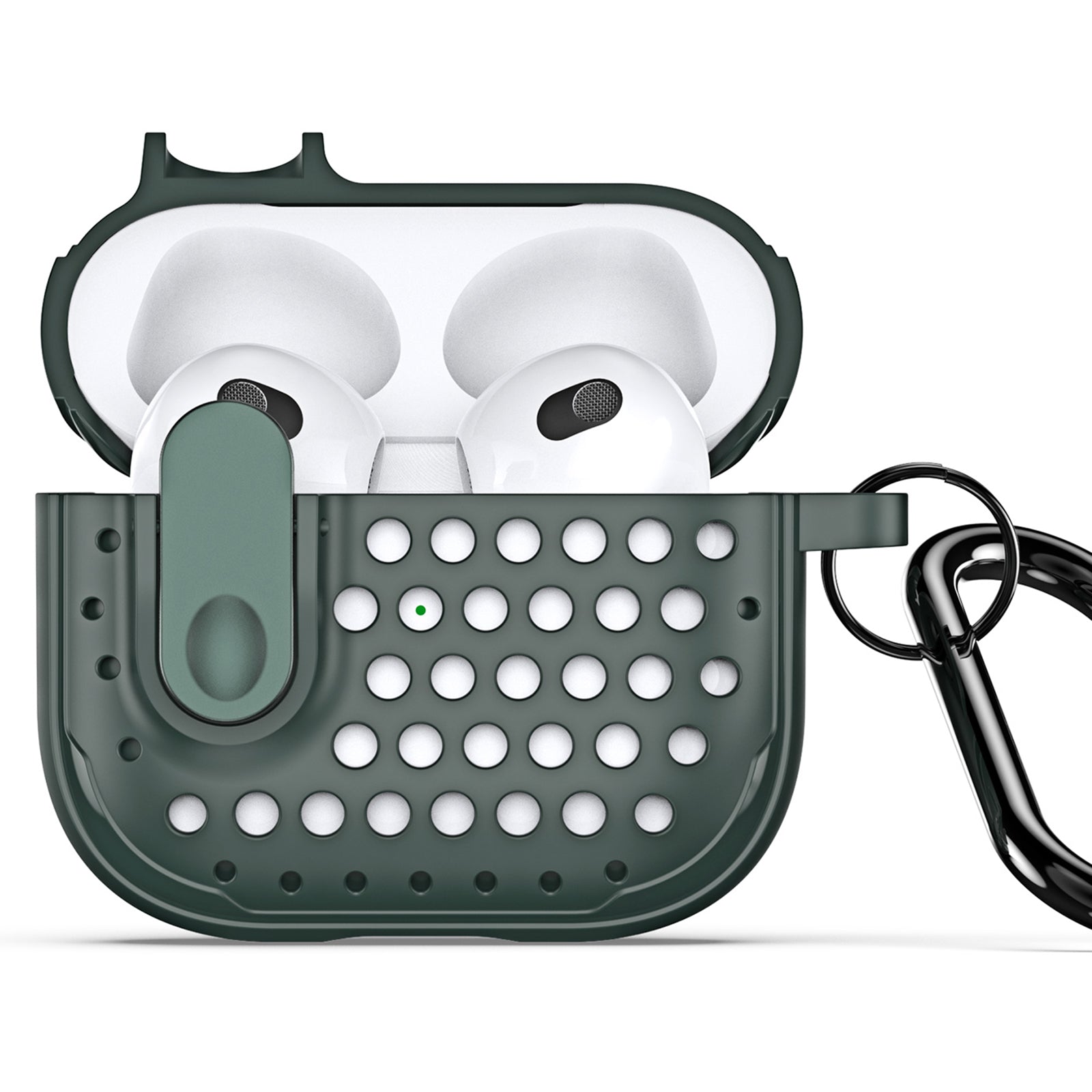 DUX DUCIS PECM Series for Apple AirPods Pro Earbuds Case with Lock Full Protective Shell