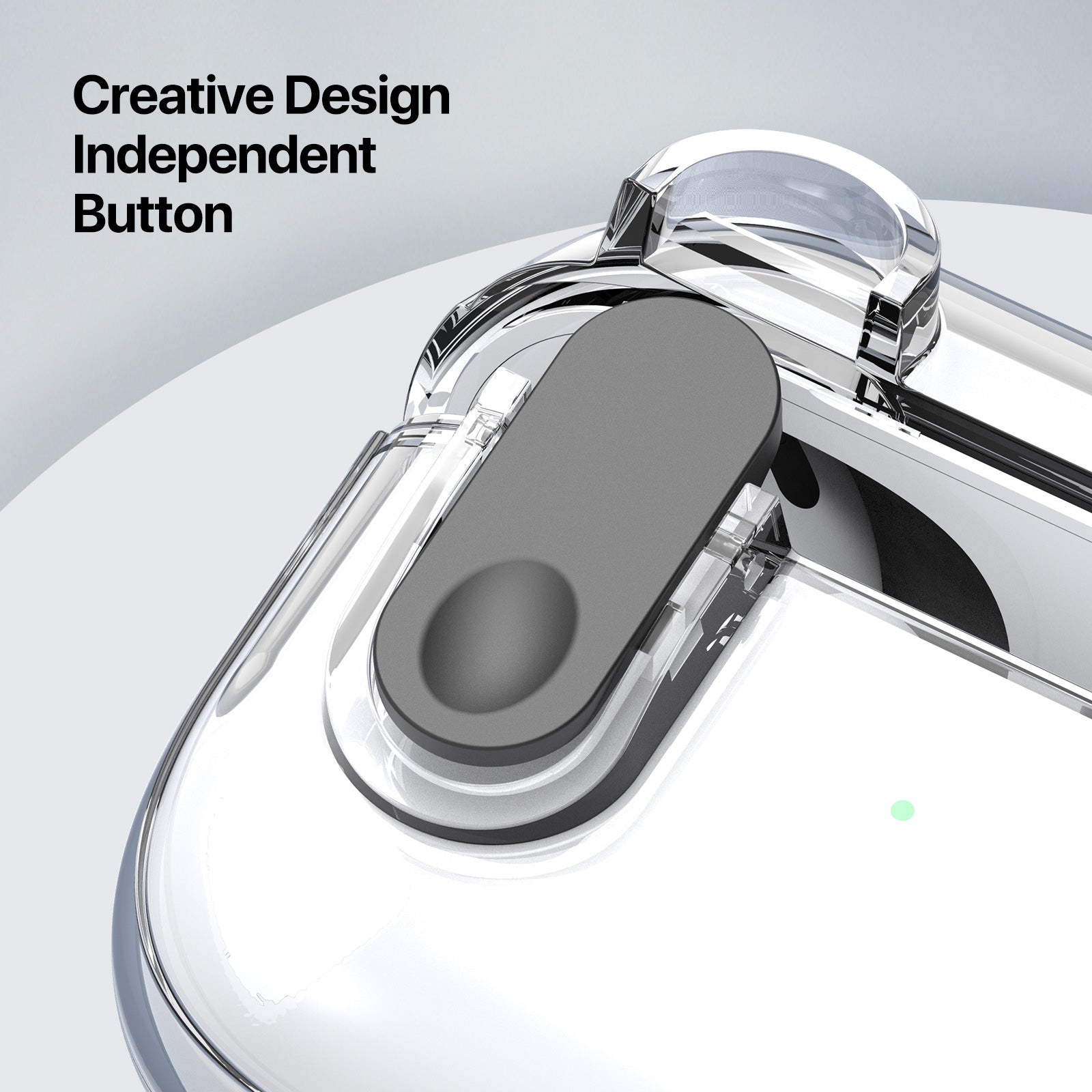 DUX DUCIS PECL Series for Apple AirPods Pro 2 Earphone Case TPU+PC Cover with Hanging Hook
