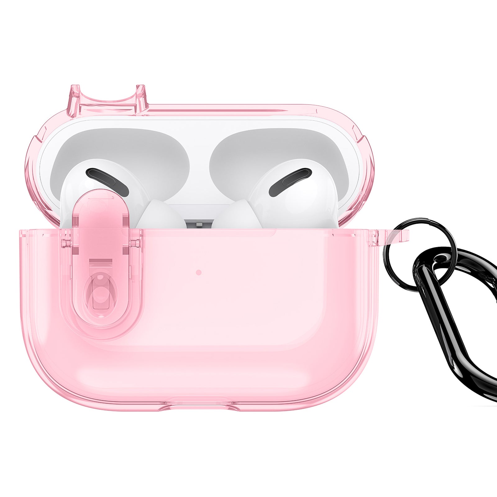 DUX DUCIS PECL Series for Apple AirPods Pro 2 Earphone Case TPU+PC Cover with Hanging Hook