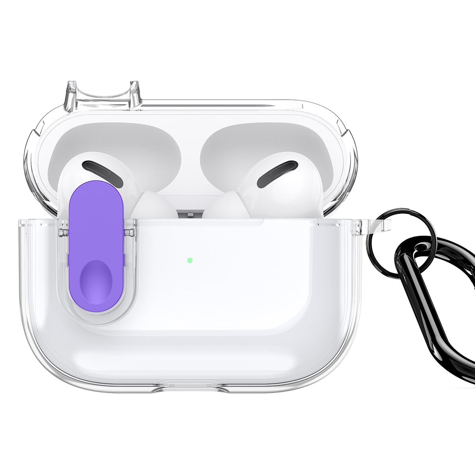 DUX DUCIS PECL Series for Apple AirPods Pro 2 Earphone Case TPU+PC Cover with Hanging Hook