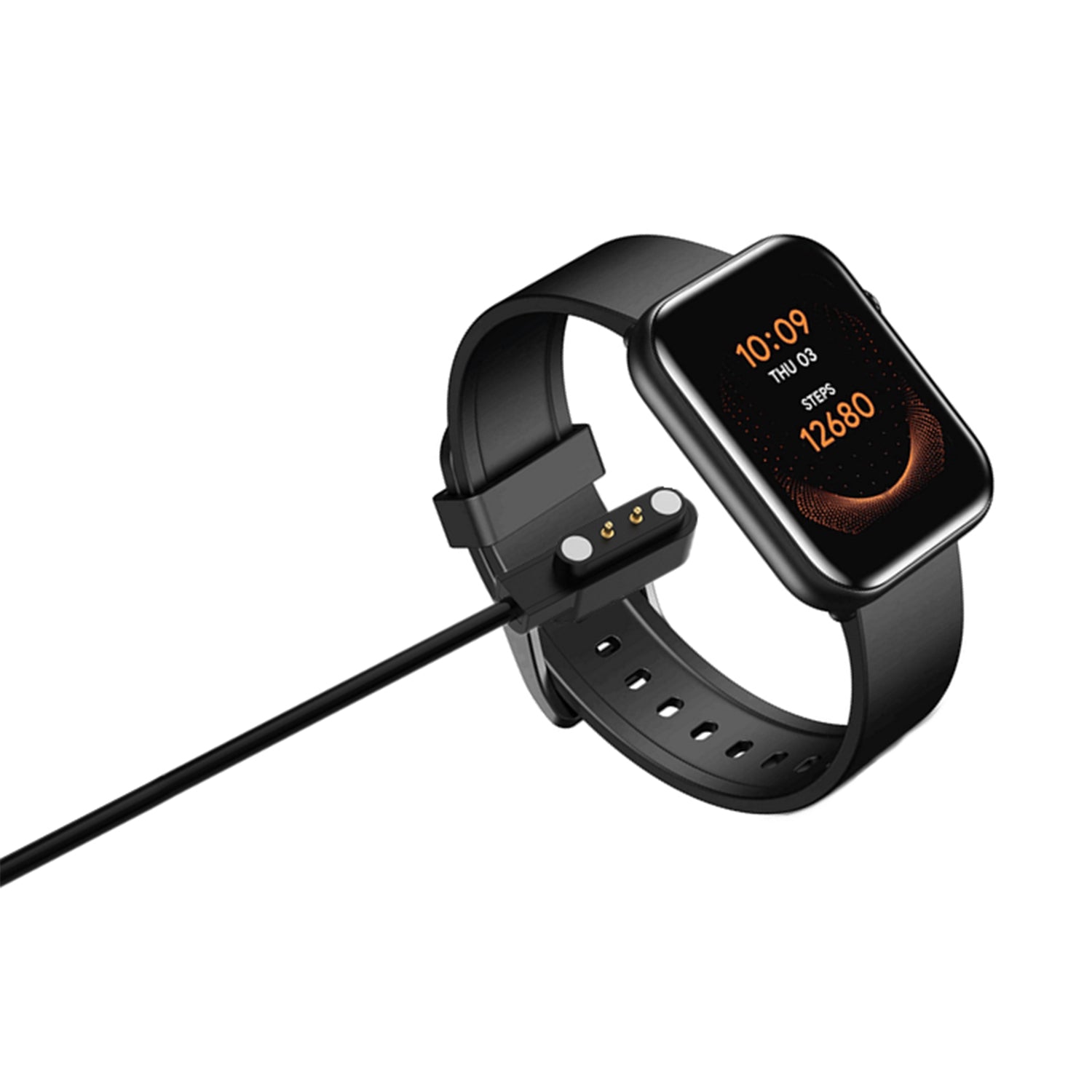 For Mibro Watch Lite2 / T1 / Air / C2 / Ticwatch GTH / Free Magnetic Smart Watch Charger with 1.2m Cable