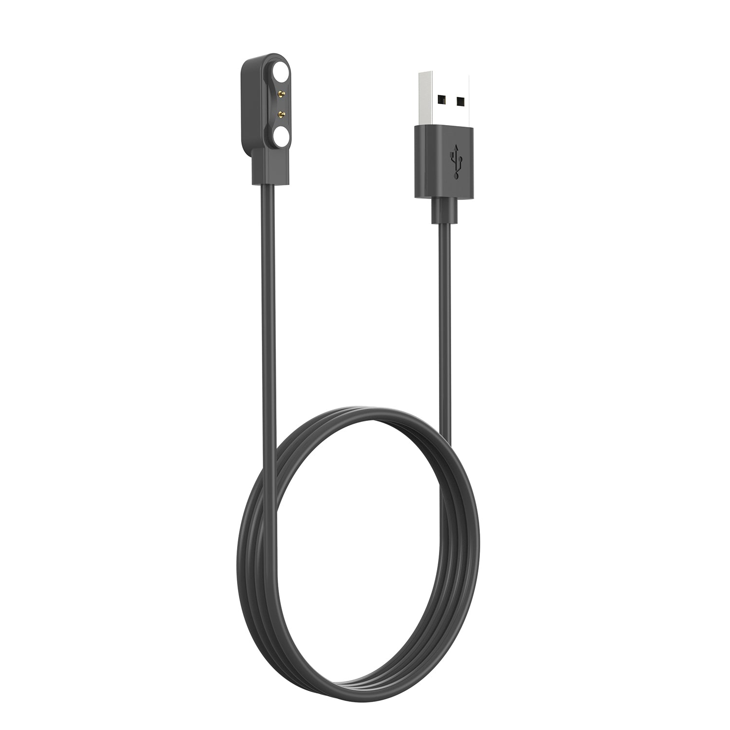 For LUONENG KW30 USB Magnetic Watch Charger Charging Dock with 100CM Cable