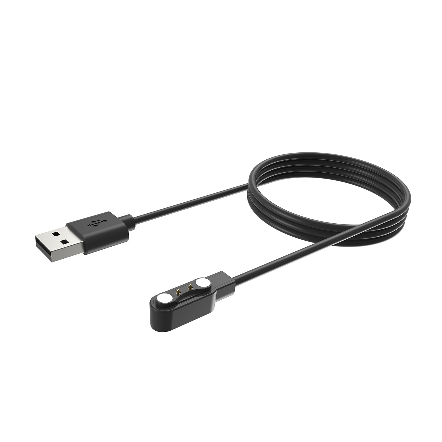 For LUONENG KW30 USB Magnetic Watch Charger Charging Dock with 100CM Cable