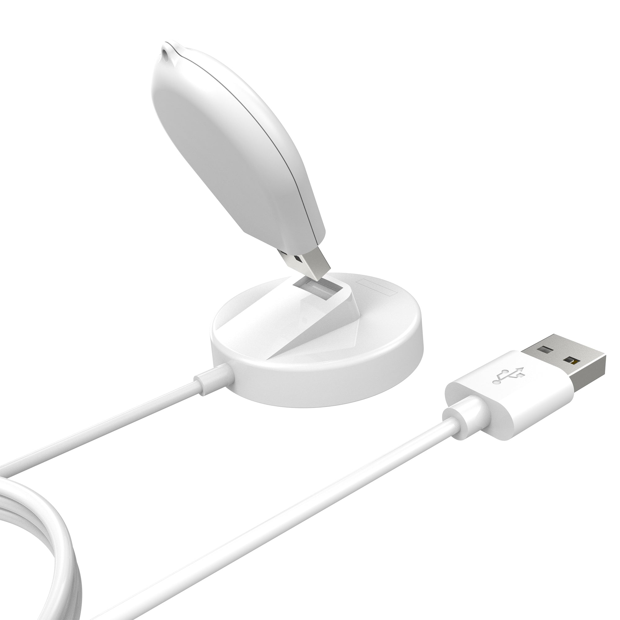 For Huawei Watch GT Watch 4 Pro Watch Ultimate Wireless Charger USB Charging Dock Station - White