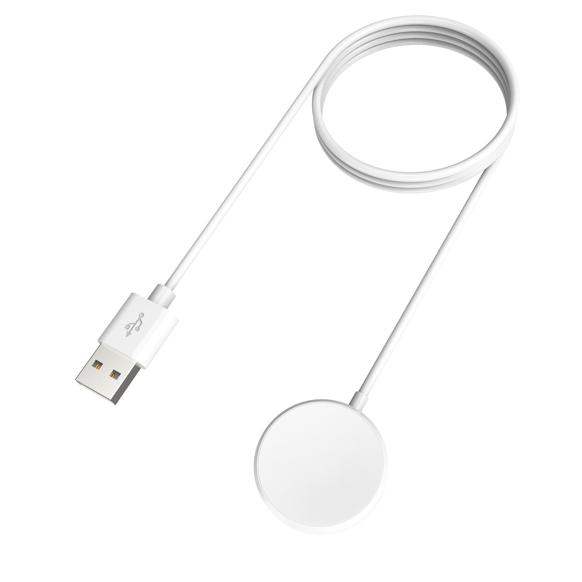 For Samsung Galaxy Watch 6 5 4 Classic 3 Active Smartwatch Charging Dock with 100CM Cable - White